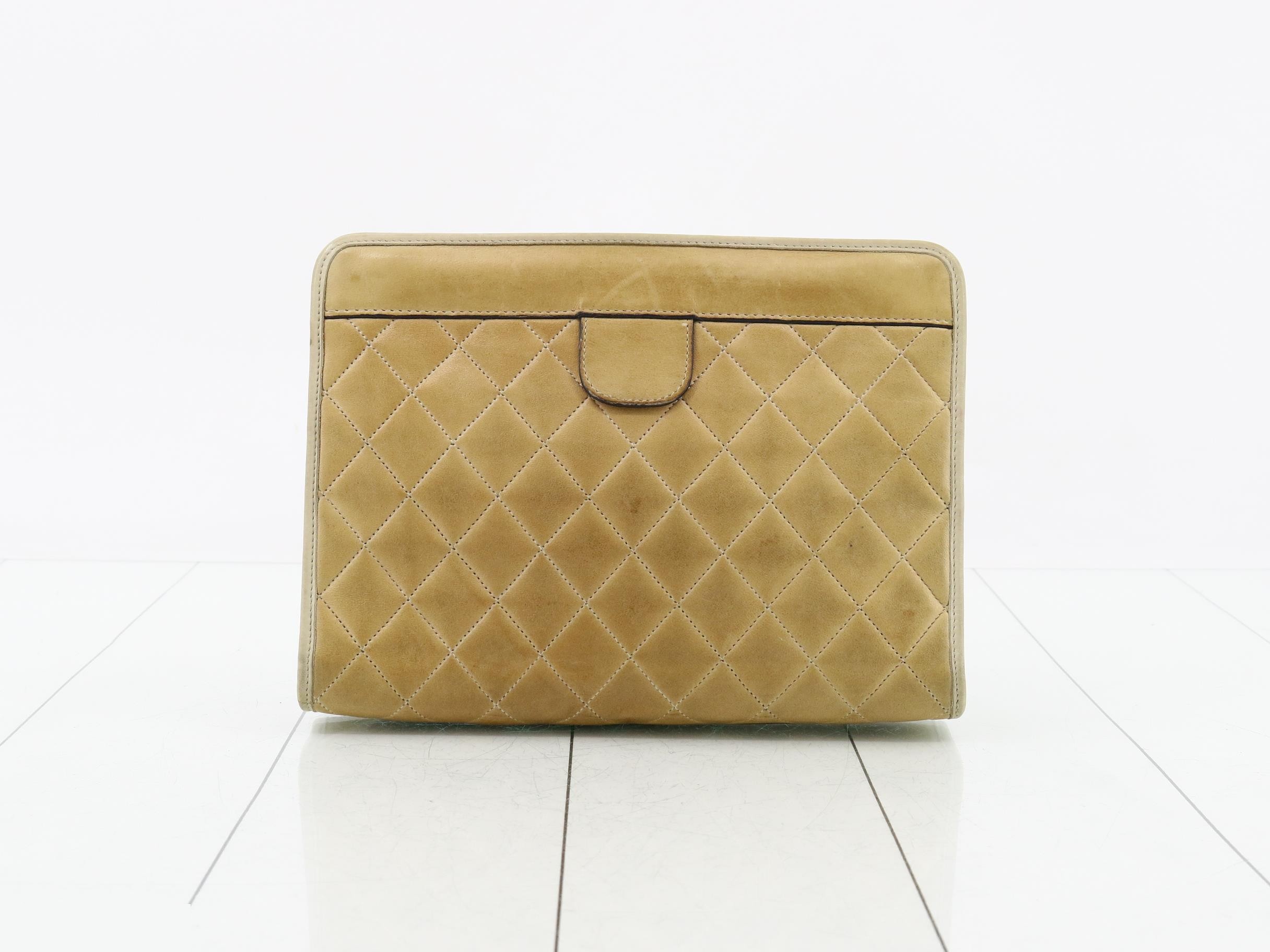 Lambskin Beige GP Logo — view 2