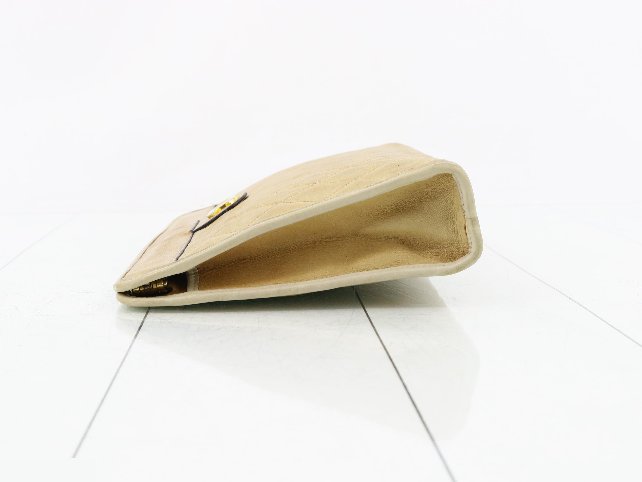 Lambskin Beige GP Logo — view 4