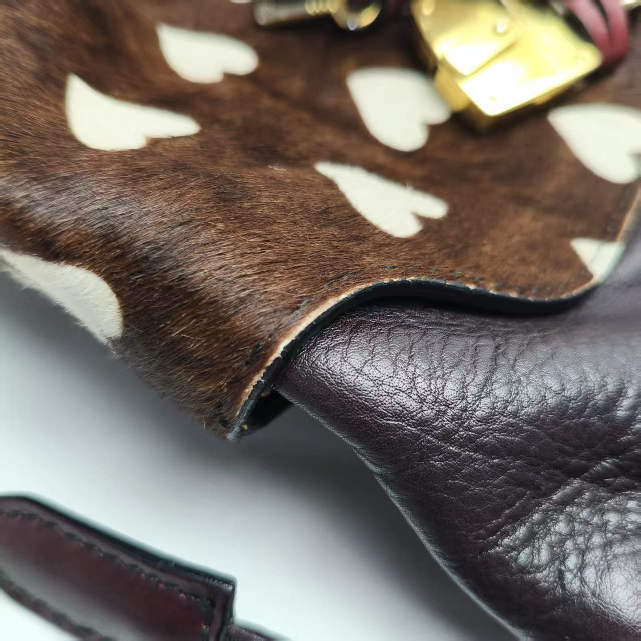 【*Shipped from: China*】BURBERRY Pony Hair Shoulder Bag — view 9