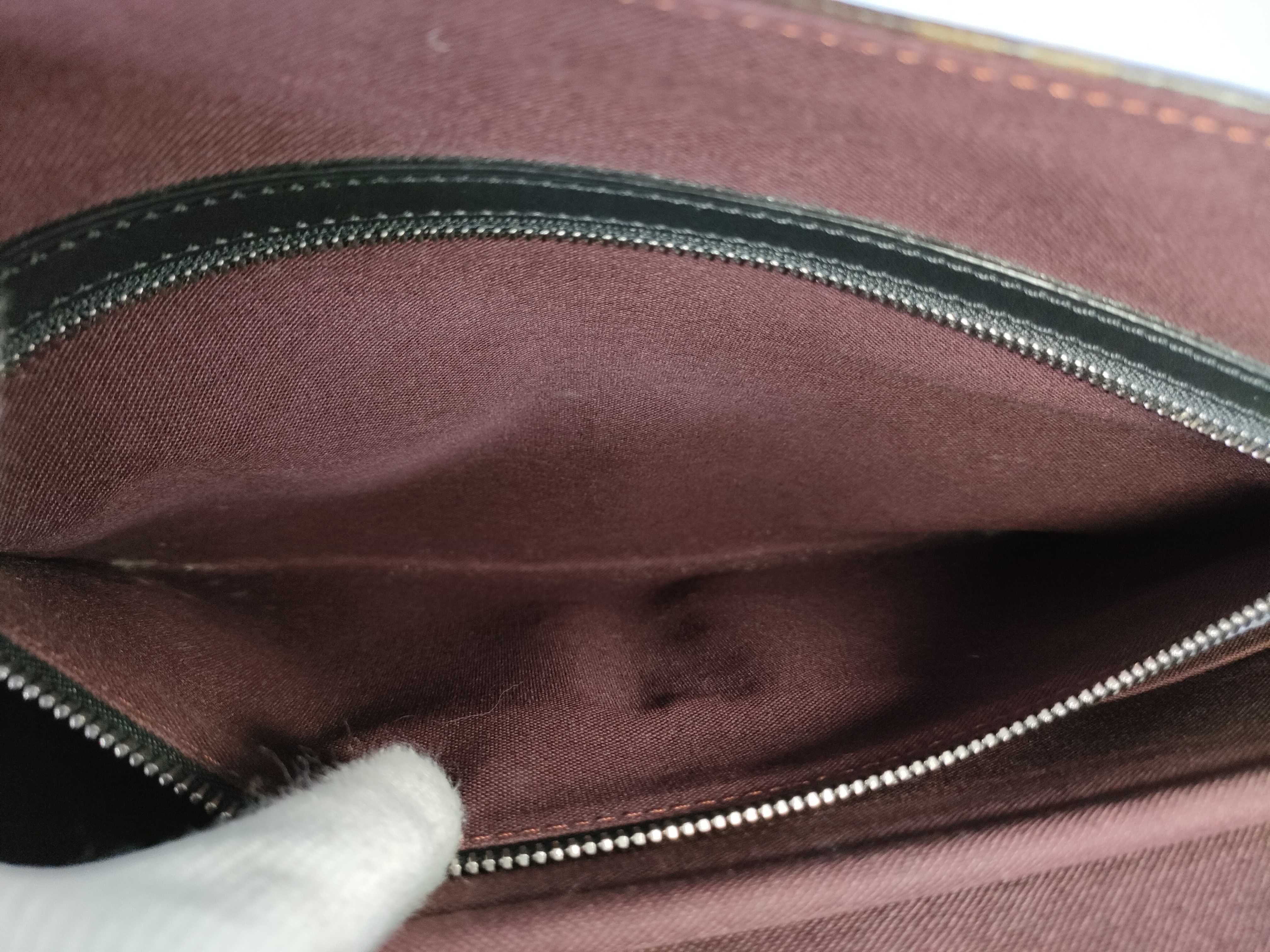 Monogram Macassar Clarence Shoulder Bag — view 12