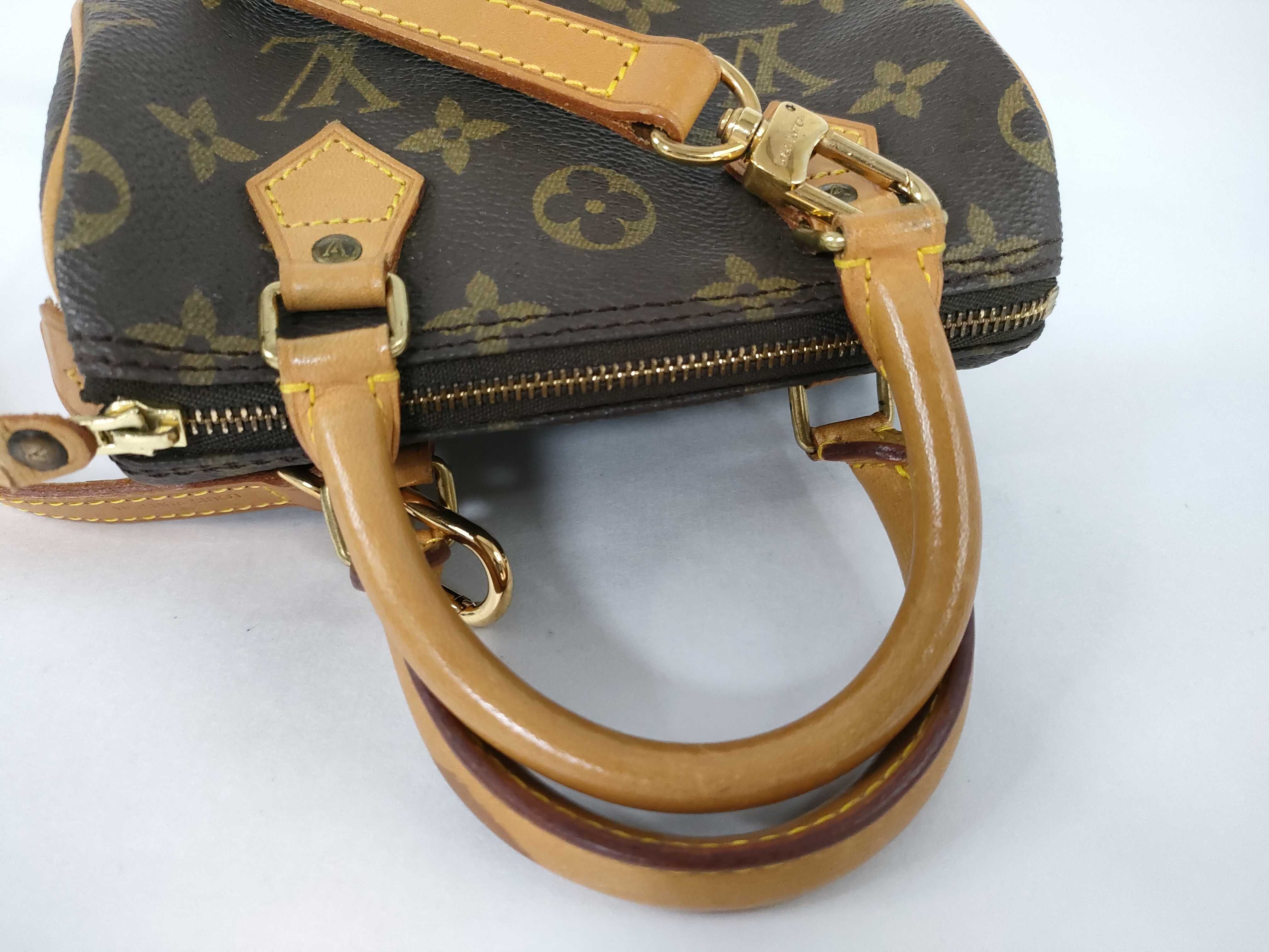 Monogram Mini Speedy M41534 Shoulder Bag — view 3