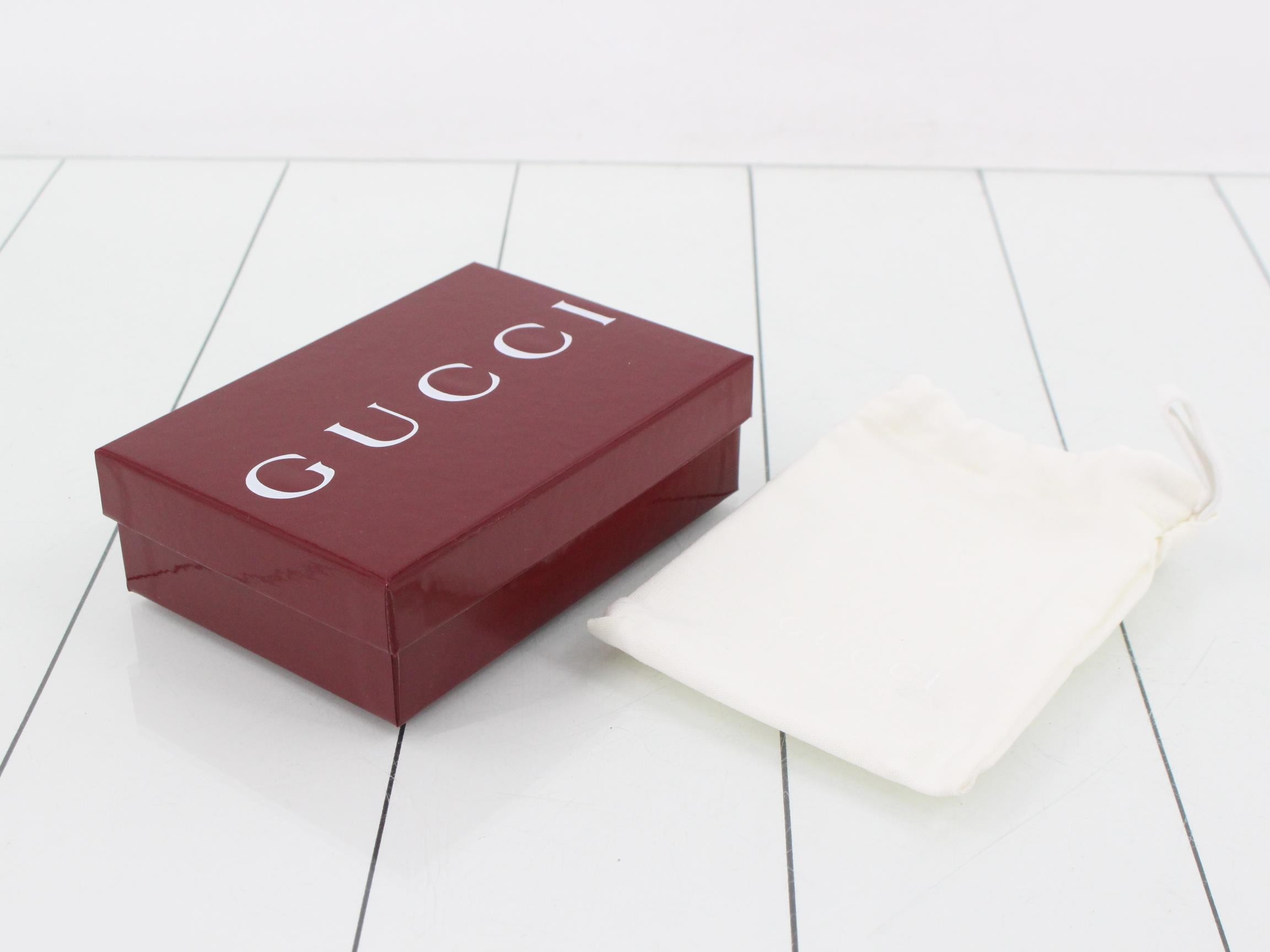 GG Supreme Bi-fold Wallet, Gray — view 5