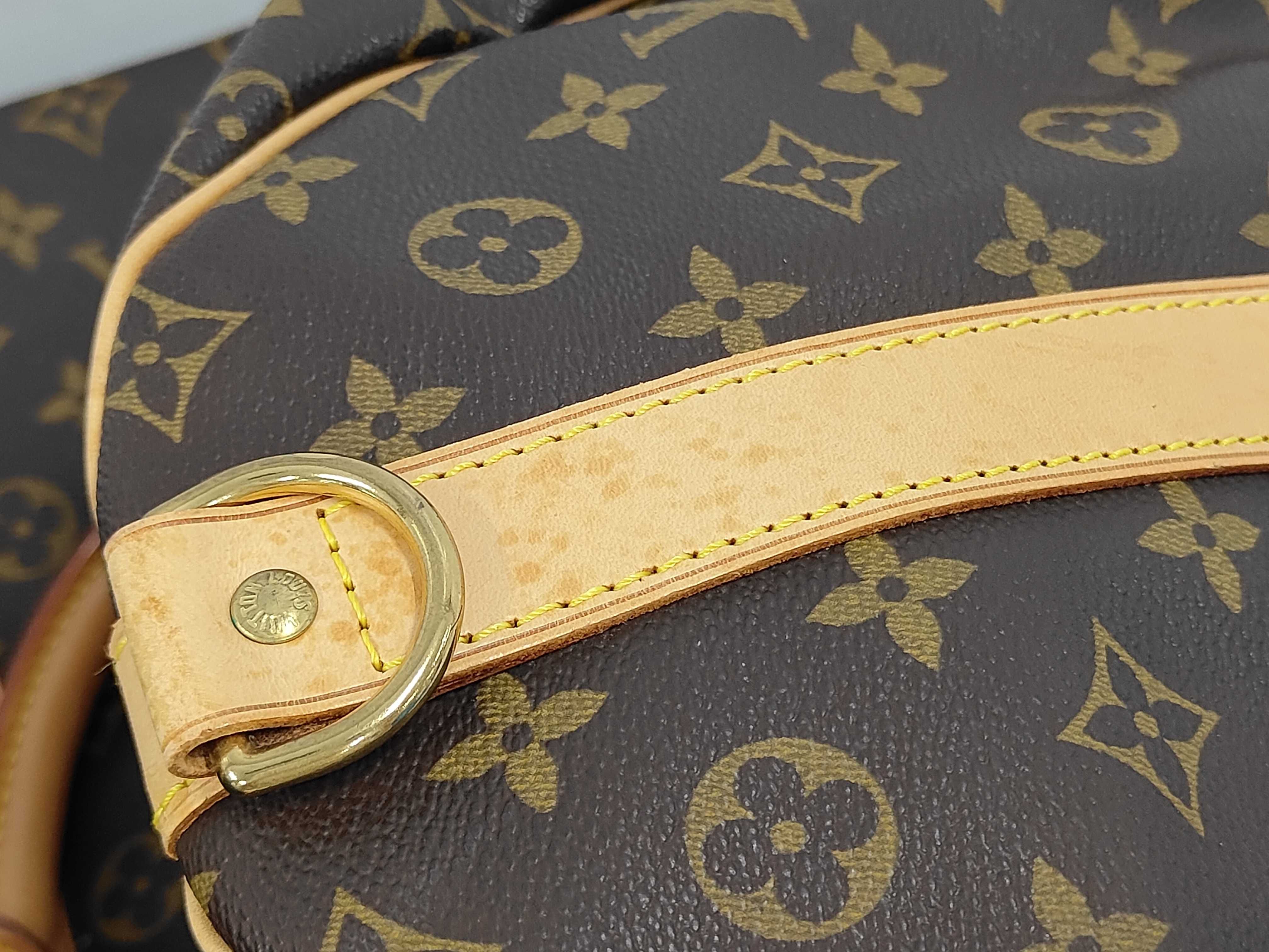 M41414 Monogram Keepall Bandoulière 55 Boston Bag with Name Tag — view 11