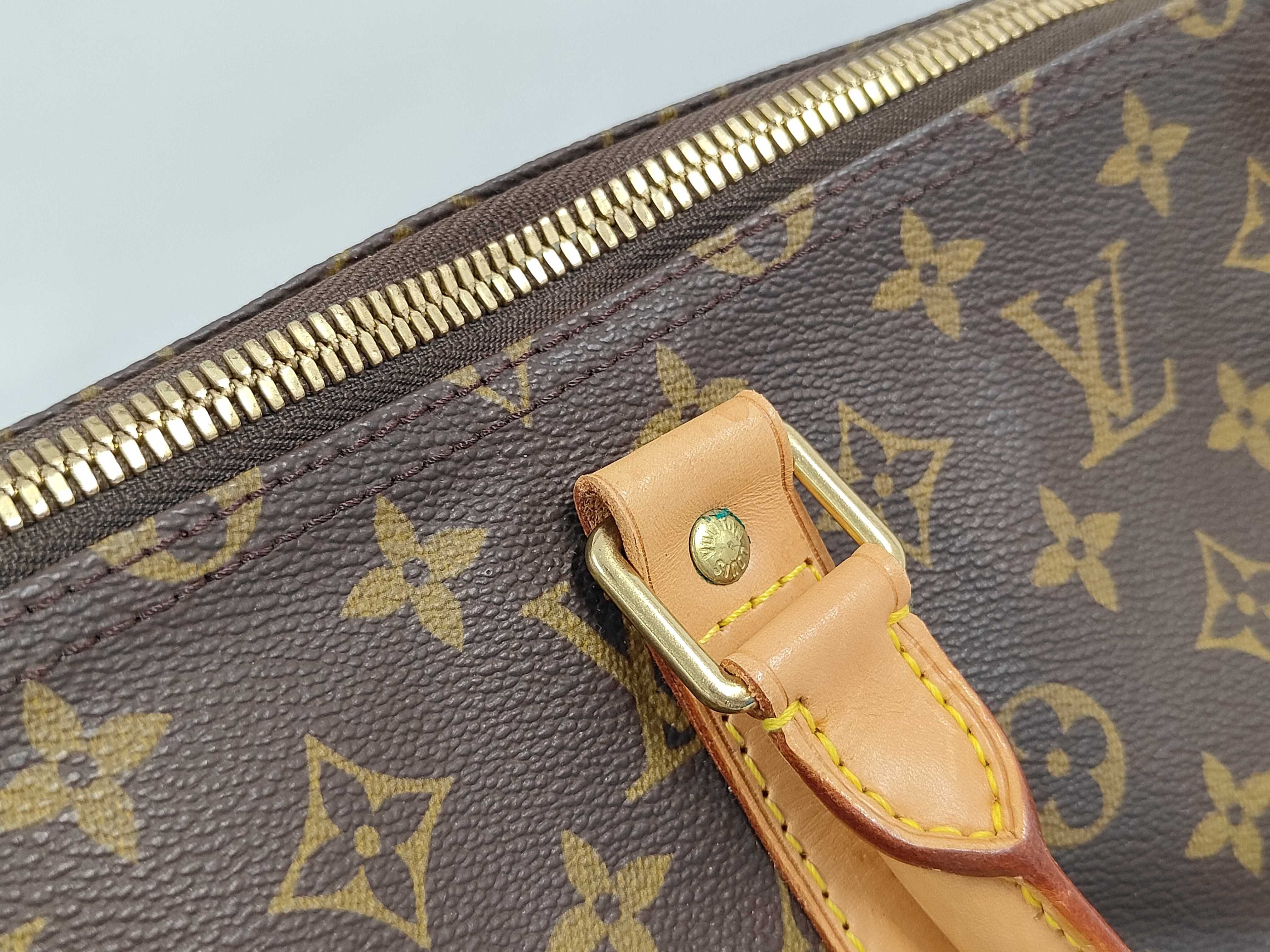 M41414 Monogram Keepall Bandoulière 55 Boston Bag with Name Tag — view 8
