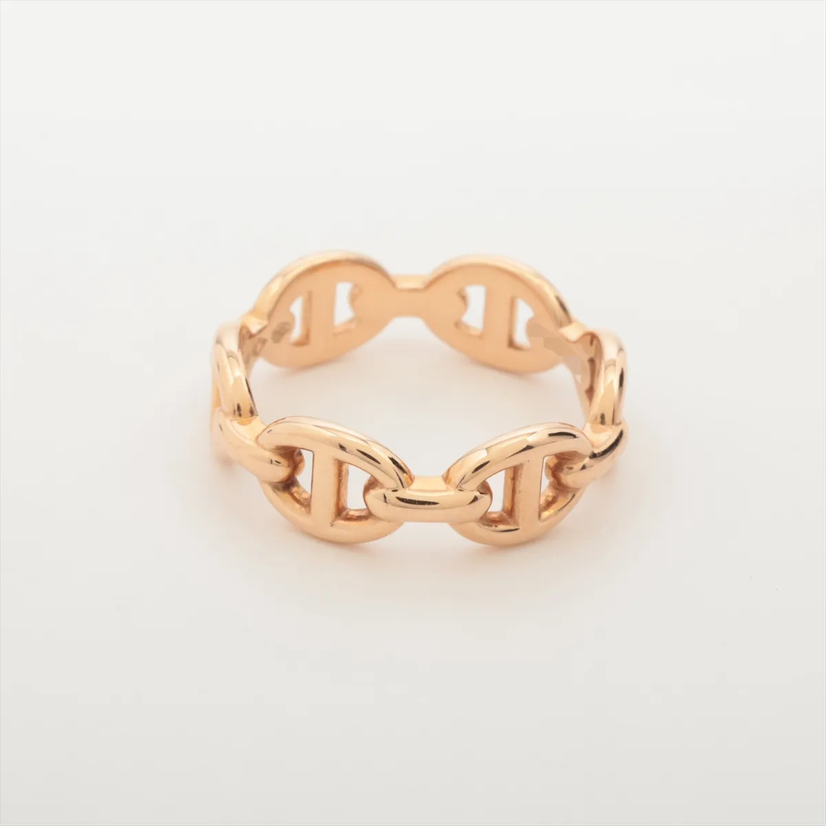 Chaine d'Ancre Enchainée Ring, 750 (PG), 3.6g, Size 49, 25W056966, dents. — view 2