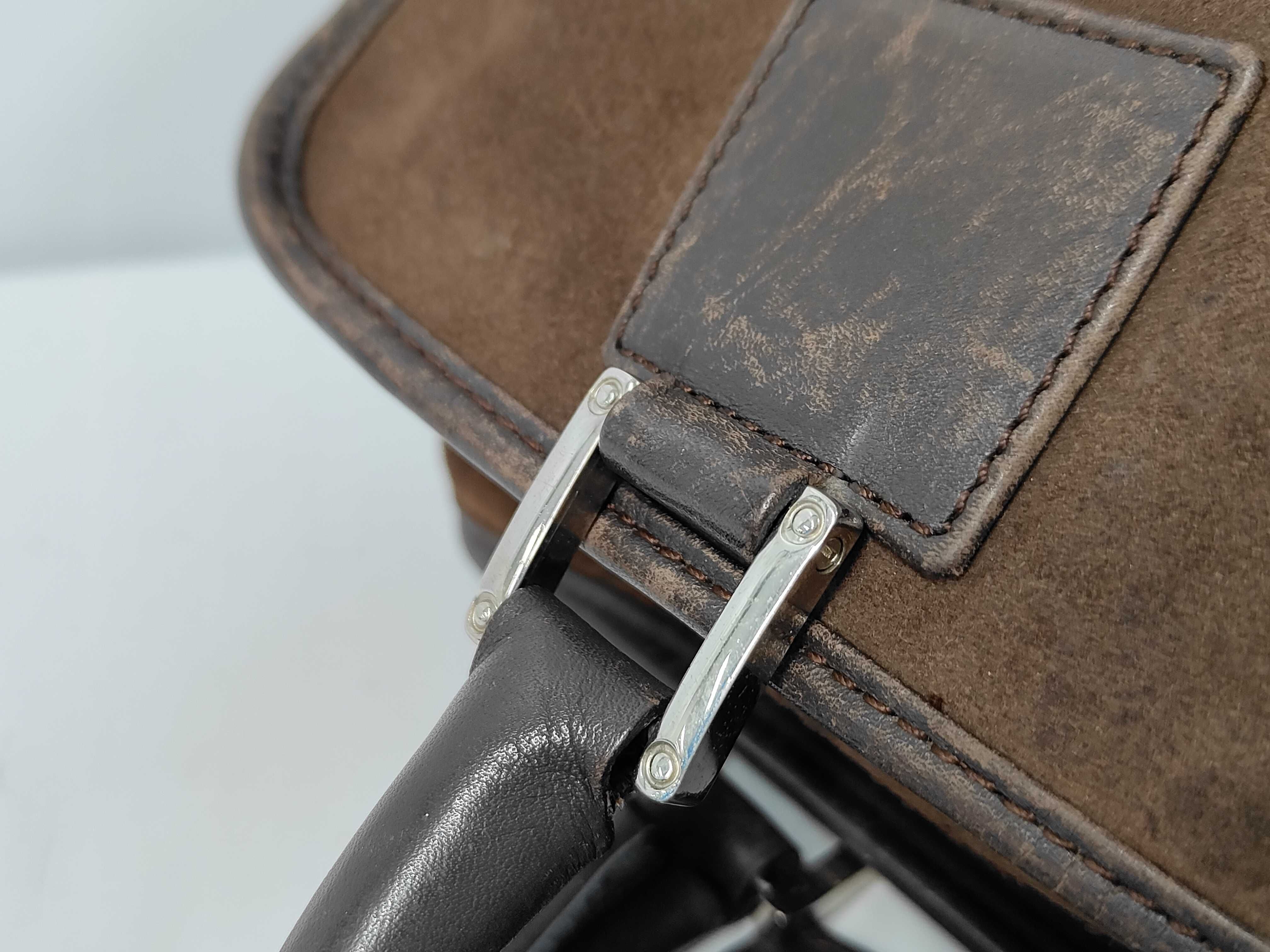 Amazona Suede Anagram Handbag — view 6