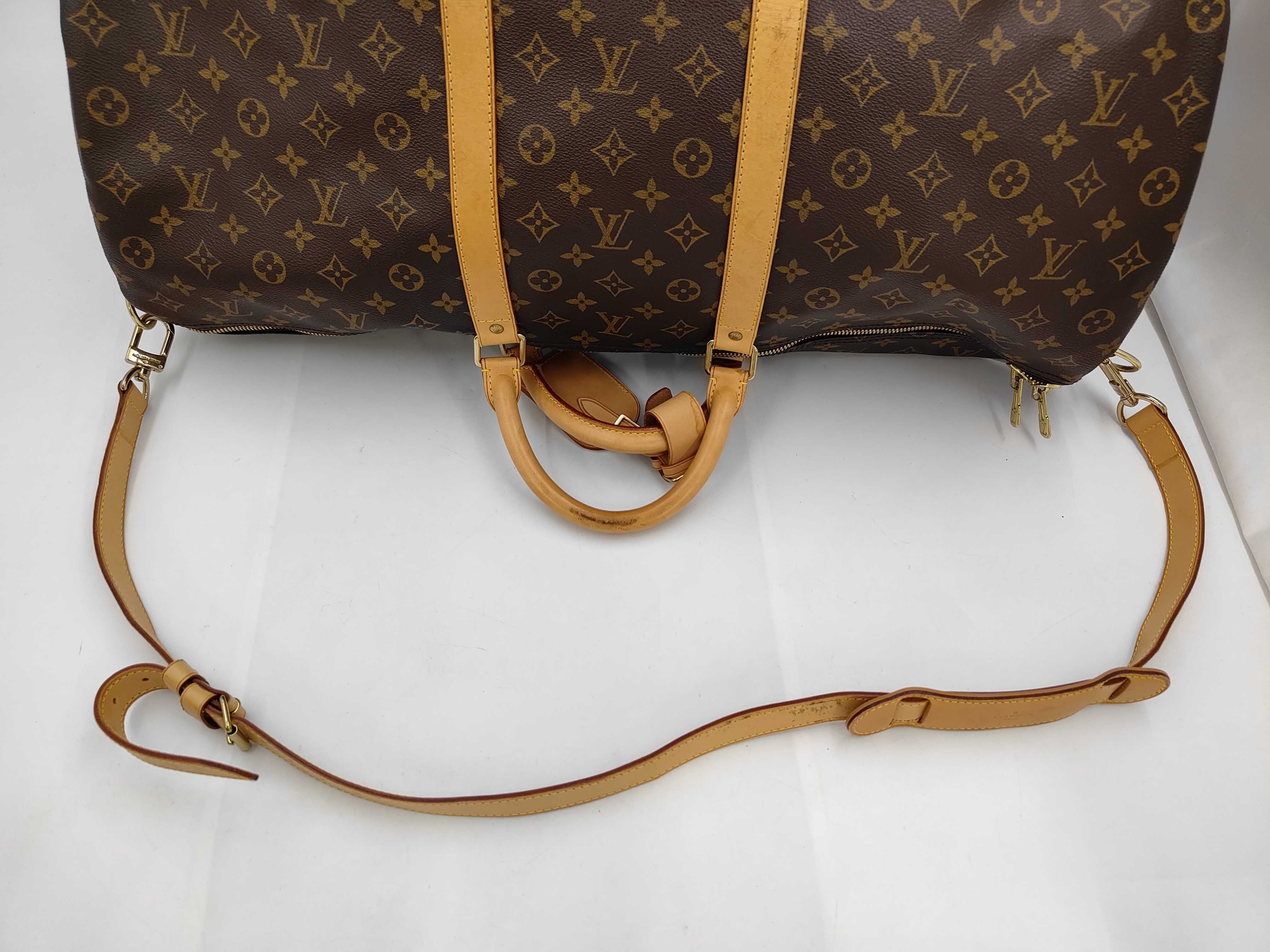 Monogram M41412 Keepall Bandoulière 60 Boston Bag — view 5