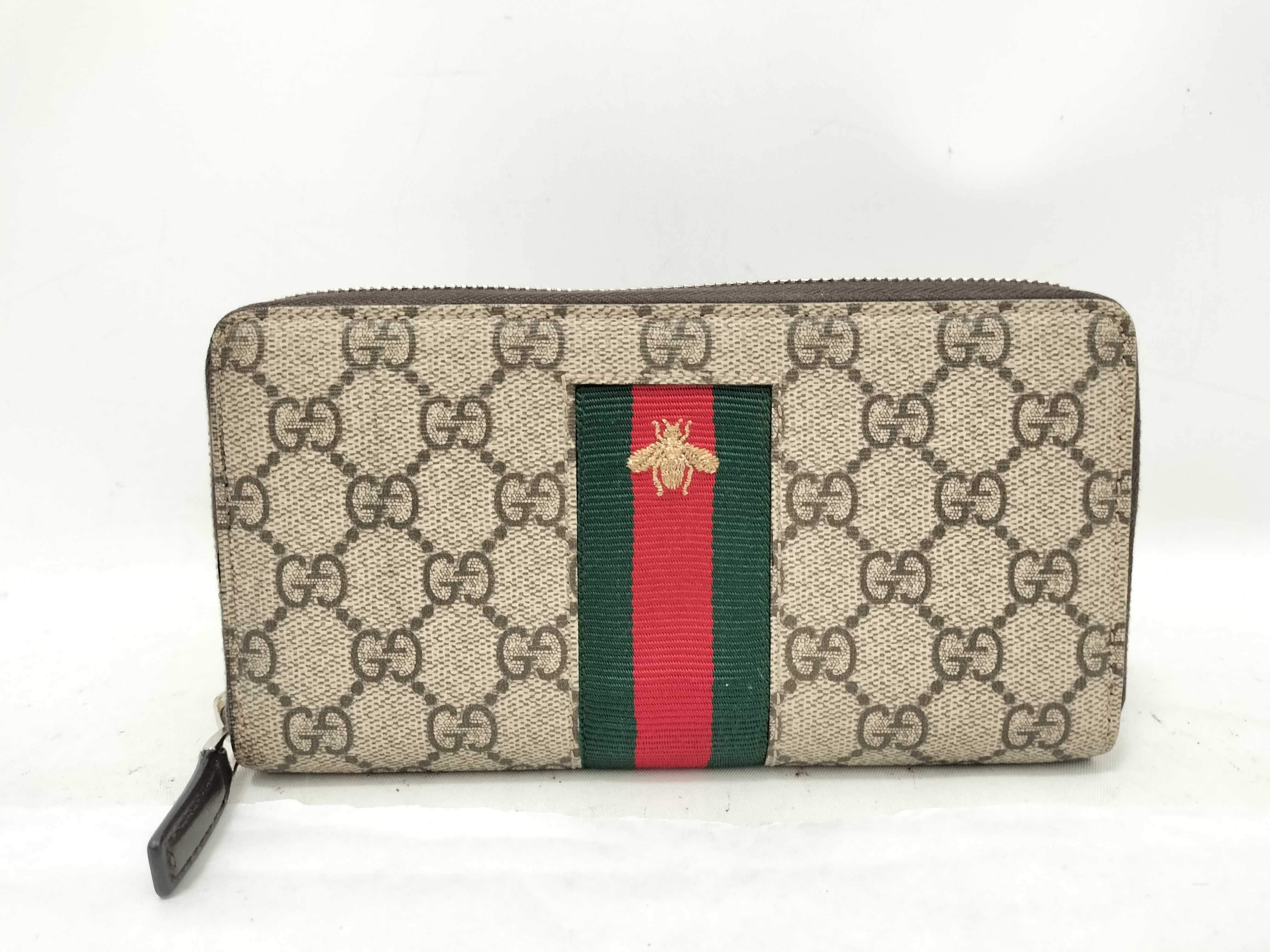 Webbing Gucci Bee Wallet