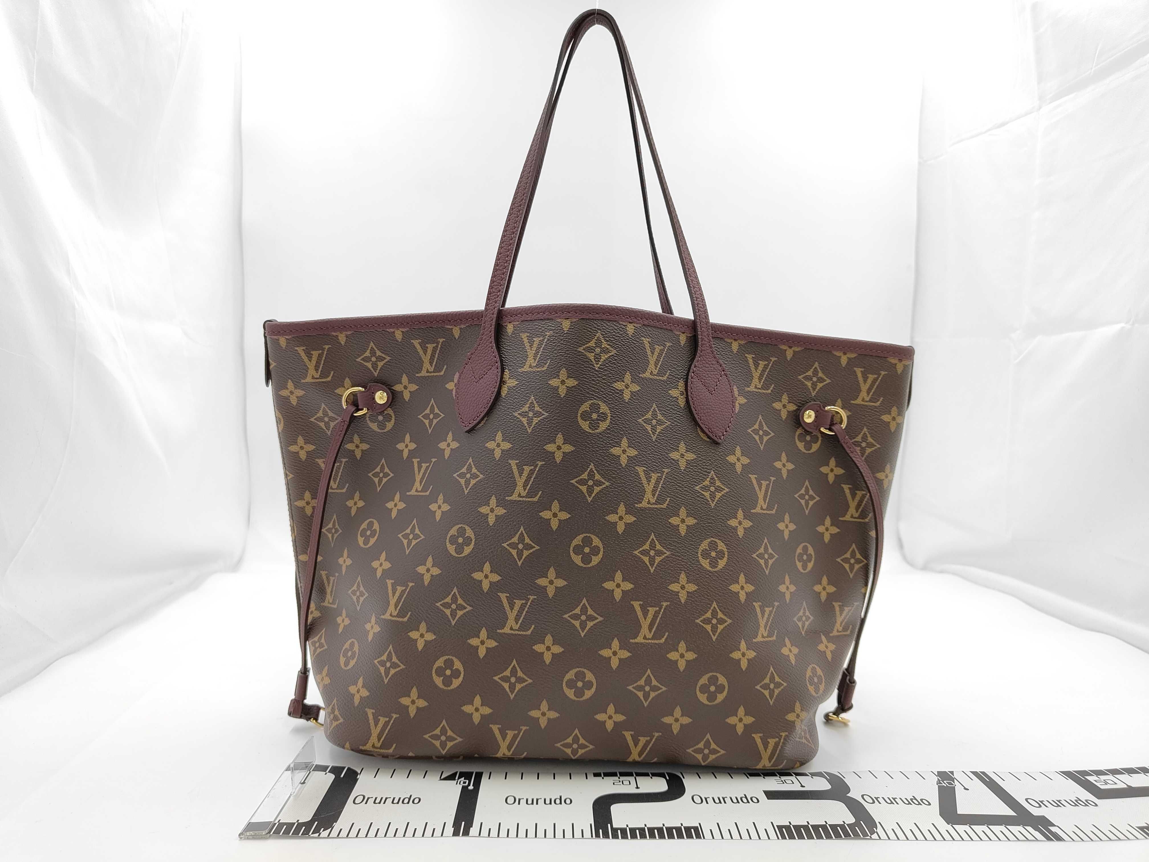 Monogram Neverfull Inside Out Tote Bag with Pouch Bag — view 2