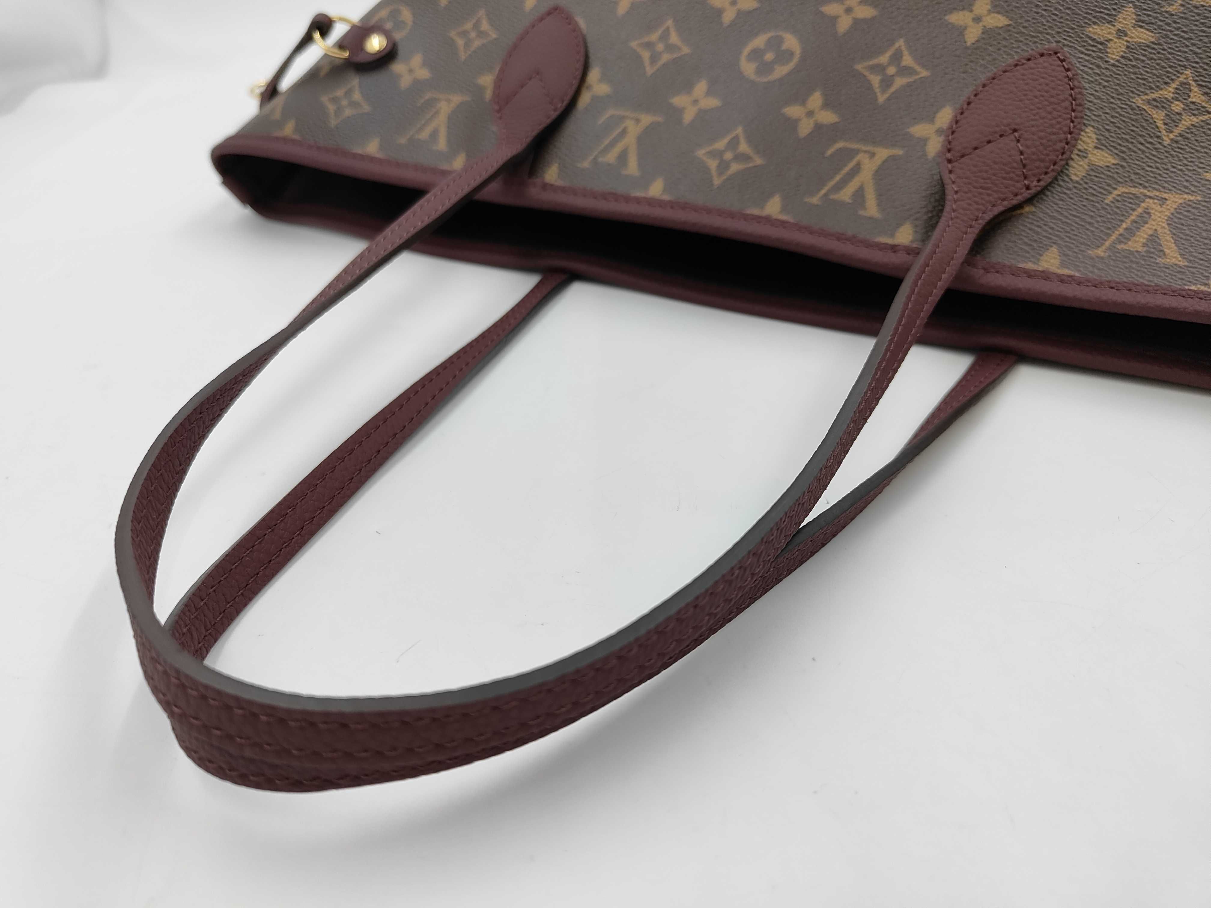 Monogram Neverfull Inside Out Tote Bag with Pouch Bag — view 3