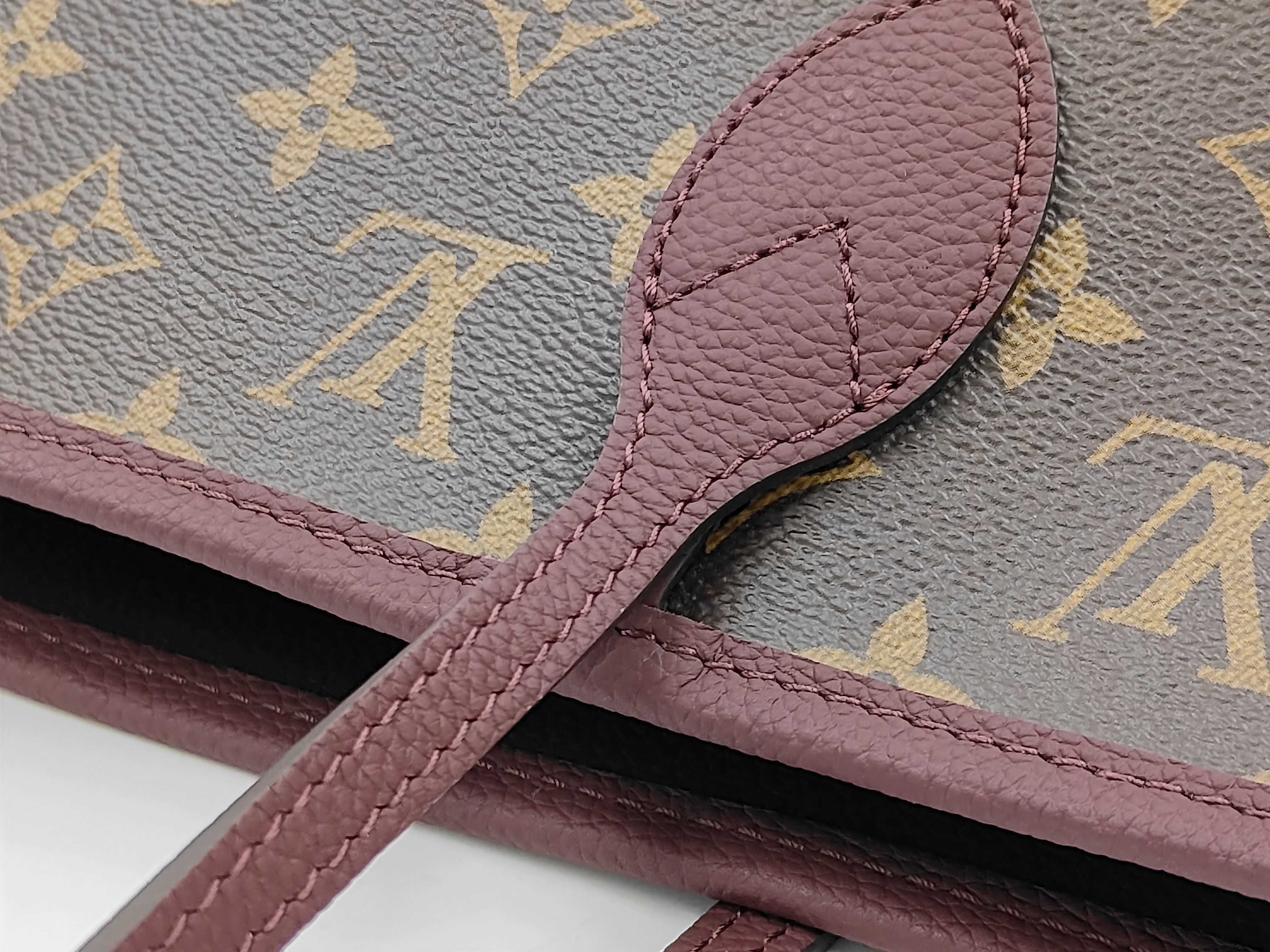 Monogram Neverfull Inside Out Tote Bag with Pouch Bag — view 5