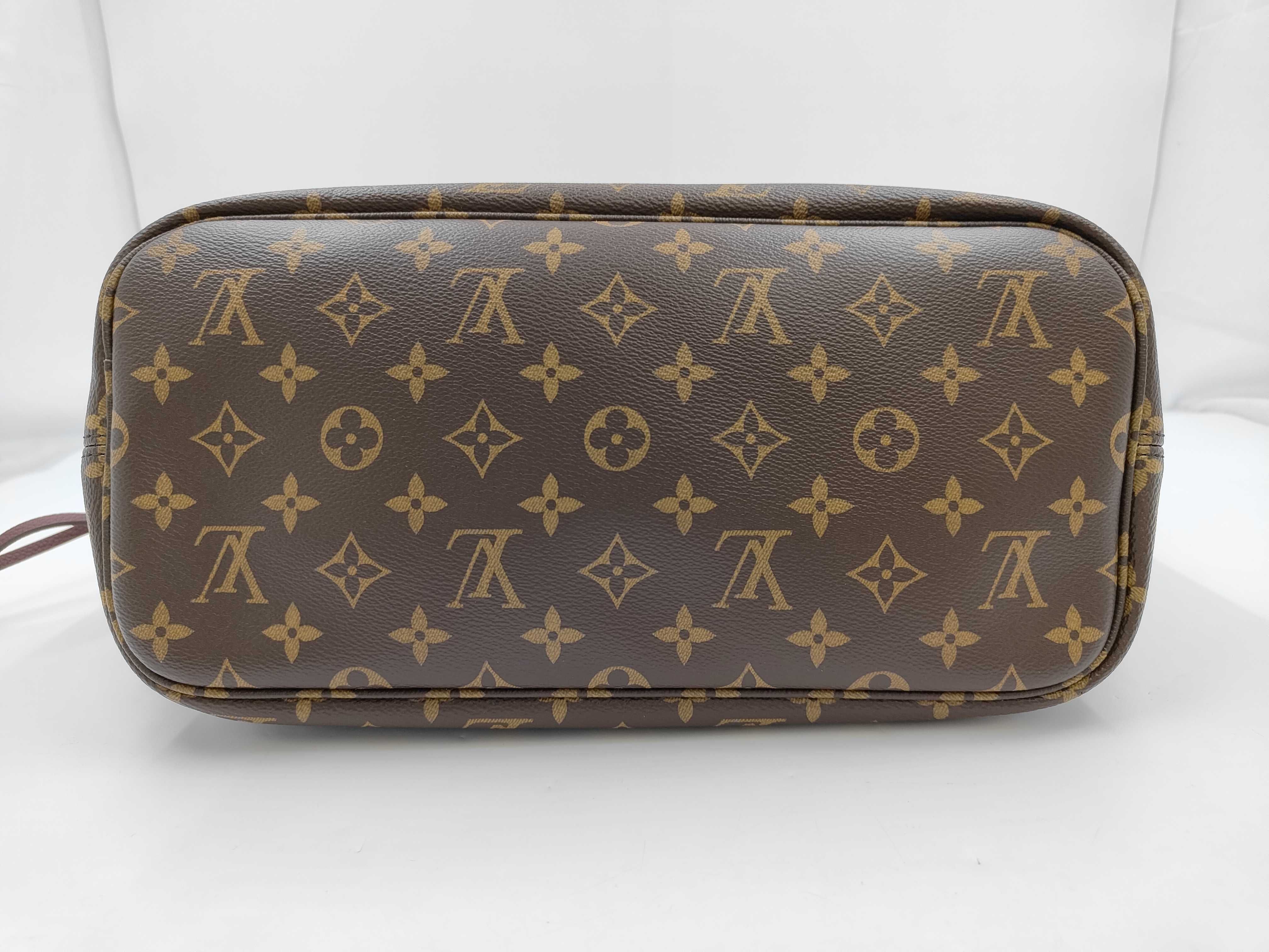 Monogram Neverfull Inside Out Tote Bag with Pouch Bag — view 6