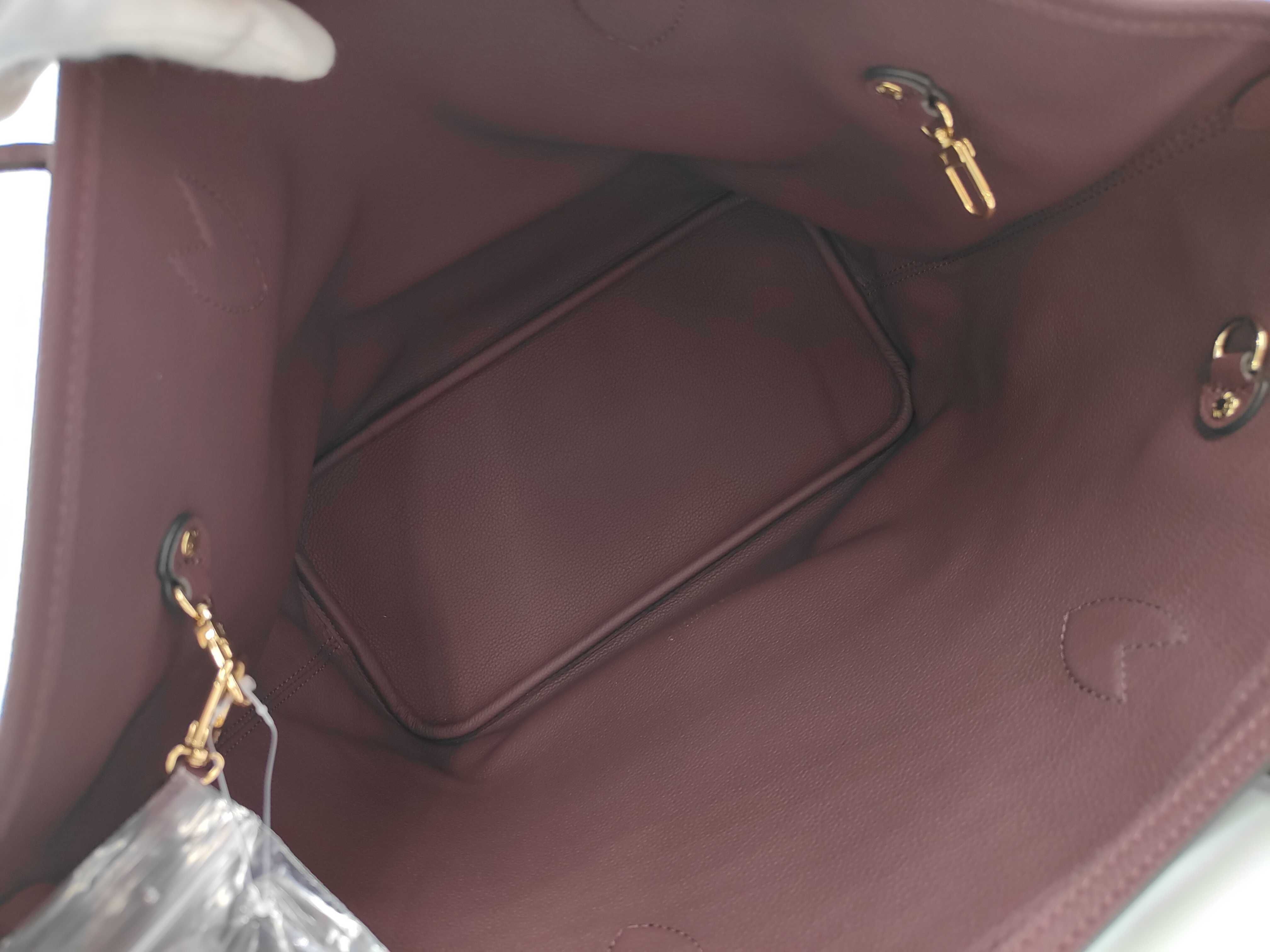 Monogram Neverfull Inside Out Tote Bag with Pouch Bag — view 8