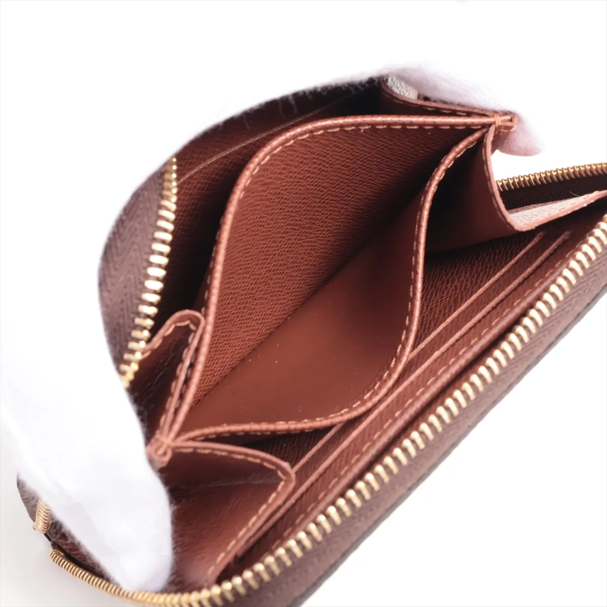 Monogram Zippy Coin Purse M60067 Brown Coin Purse RFID Reactive — view 6