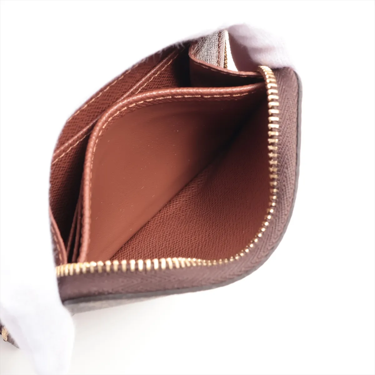 Monogram Zippy Coin Purse M60067 Brown Coin Purse RFID Reactive — view 8