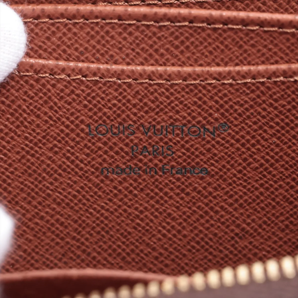 Monogram Zippy Coin Purse M60067 Brown Coin Purse RFID Reactive — view 9