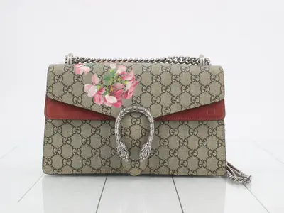 Dionysus Blooms GG Supreme Chain Shoulder Bag