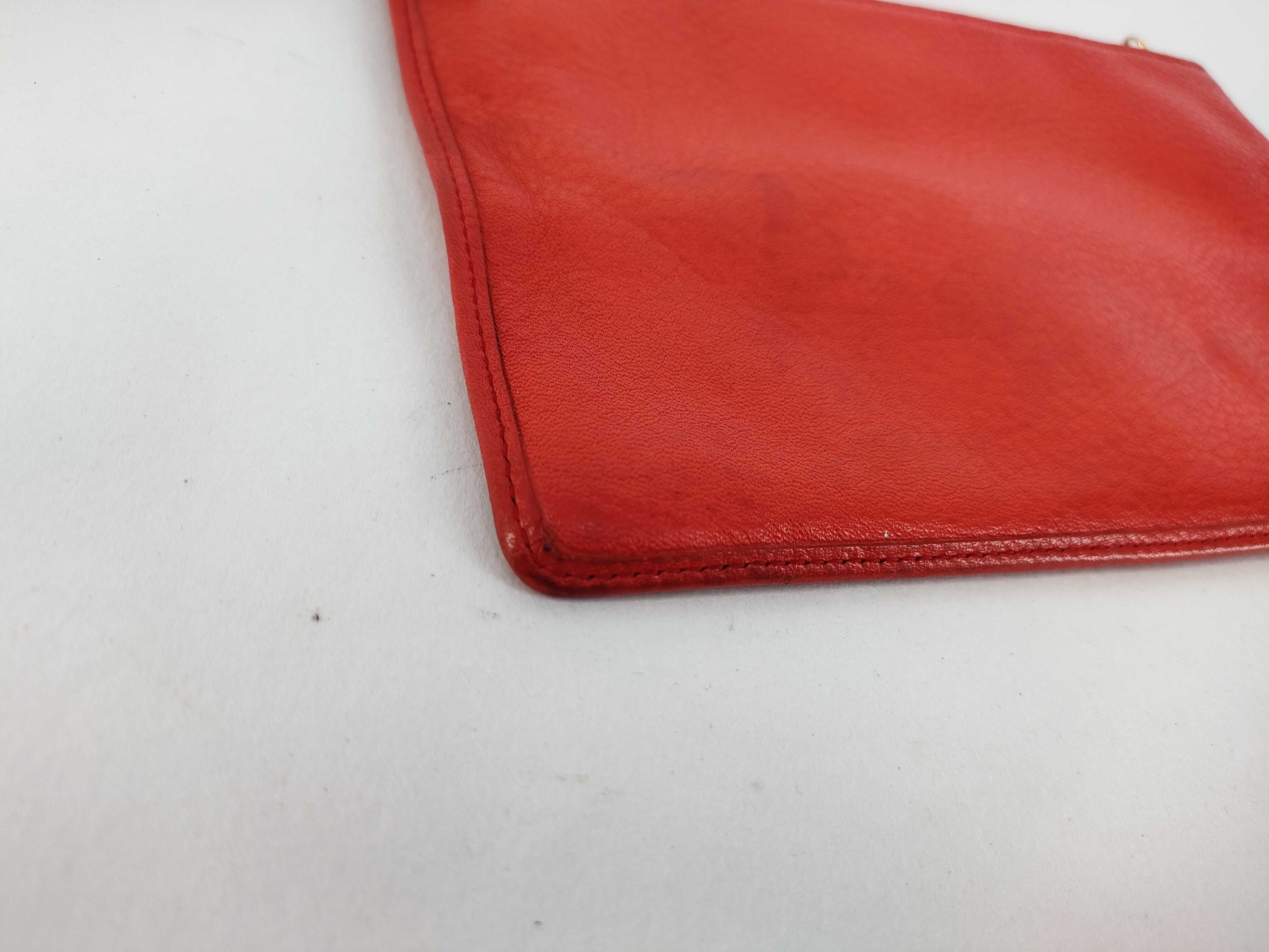 clutch bag, red pouch — view 6