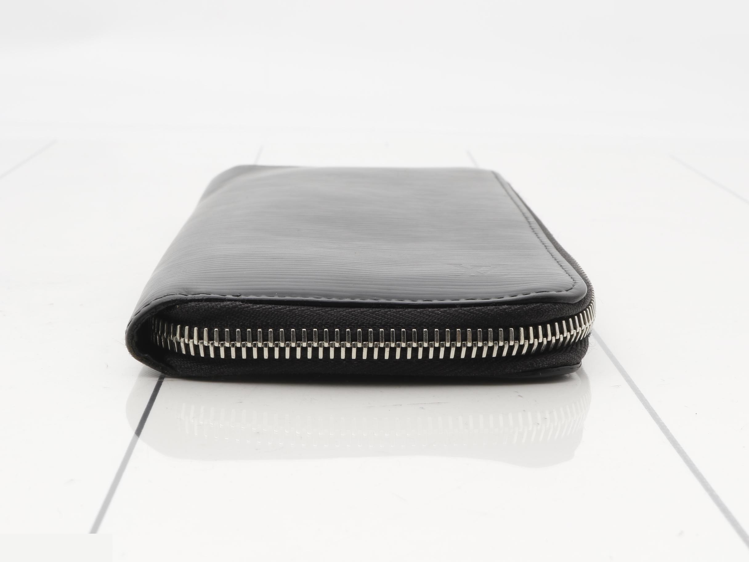 Zippy Wallet Vertical Noir — view 3