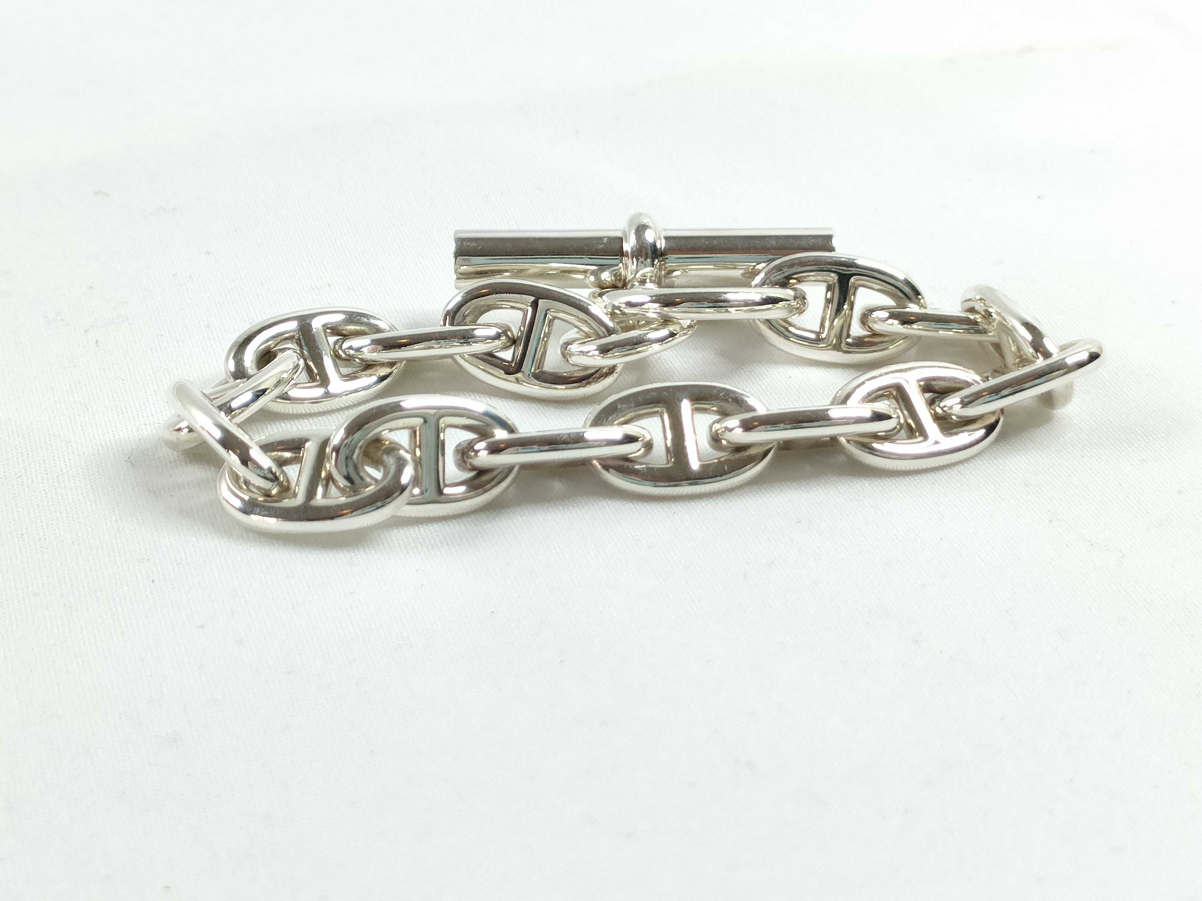 Chaine d'Ancre Bracelet, 15 links, MM size. Bracelet/Bangle. — view 3