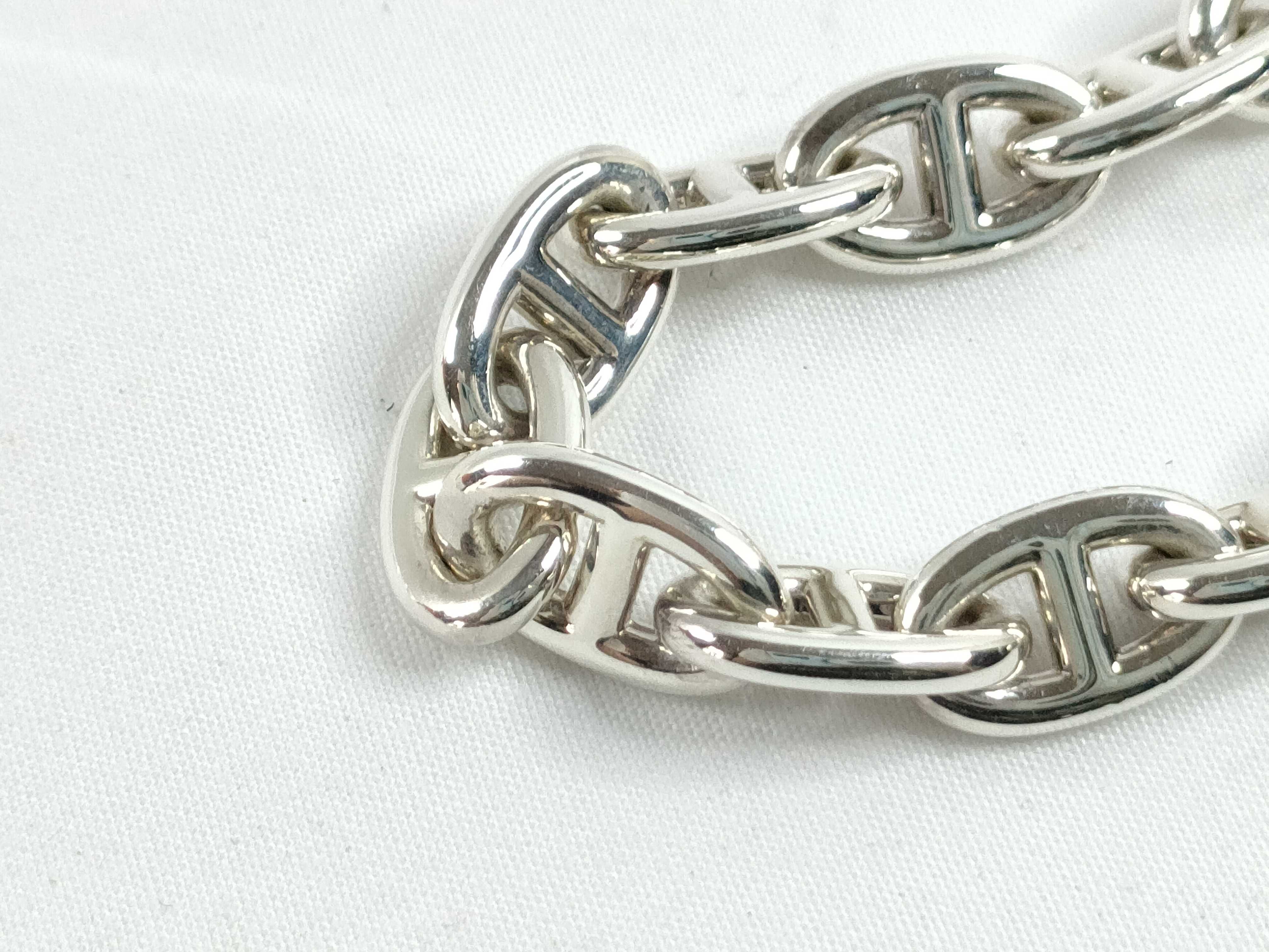 Chaine d'Ancre Bracelet, 15 links, MM size. Bracelet/Bangle. — view 4
