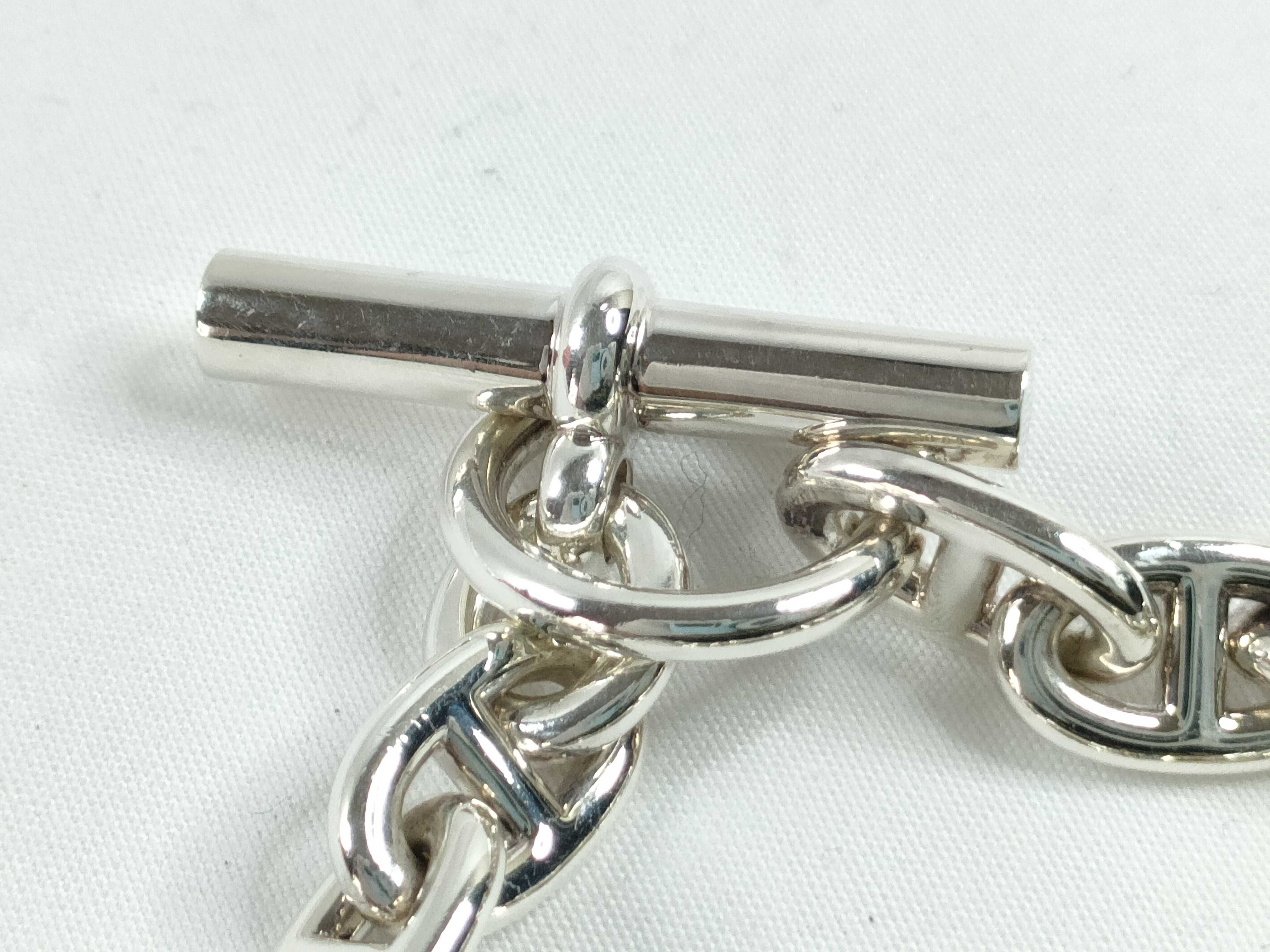 Chaine d'Ancre Bracelet, 15 links, MM size. Bracelet/Bangle. — view 5
