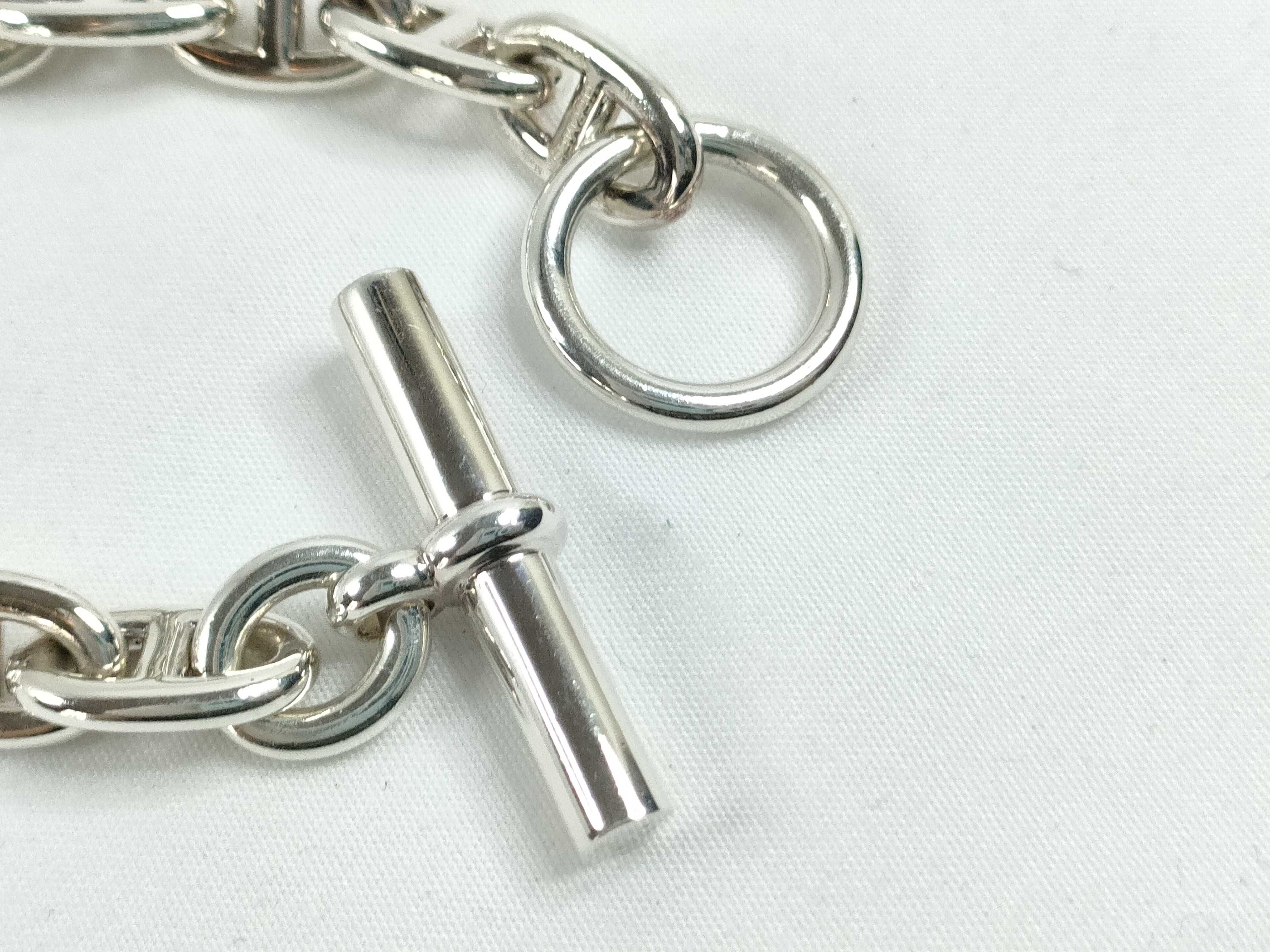 Chaine d'Ancre Bracelet, 15 links, MM size. Bracelet/Bangle. — view 7