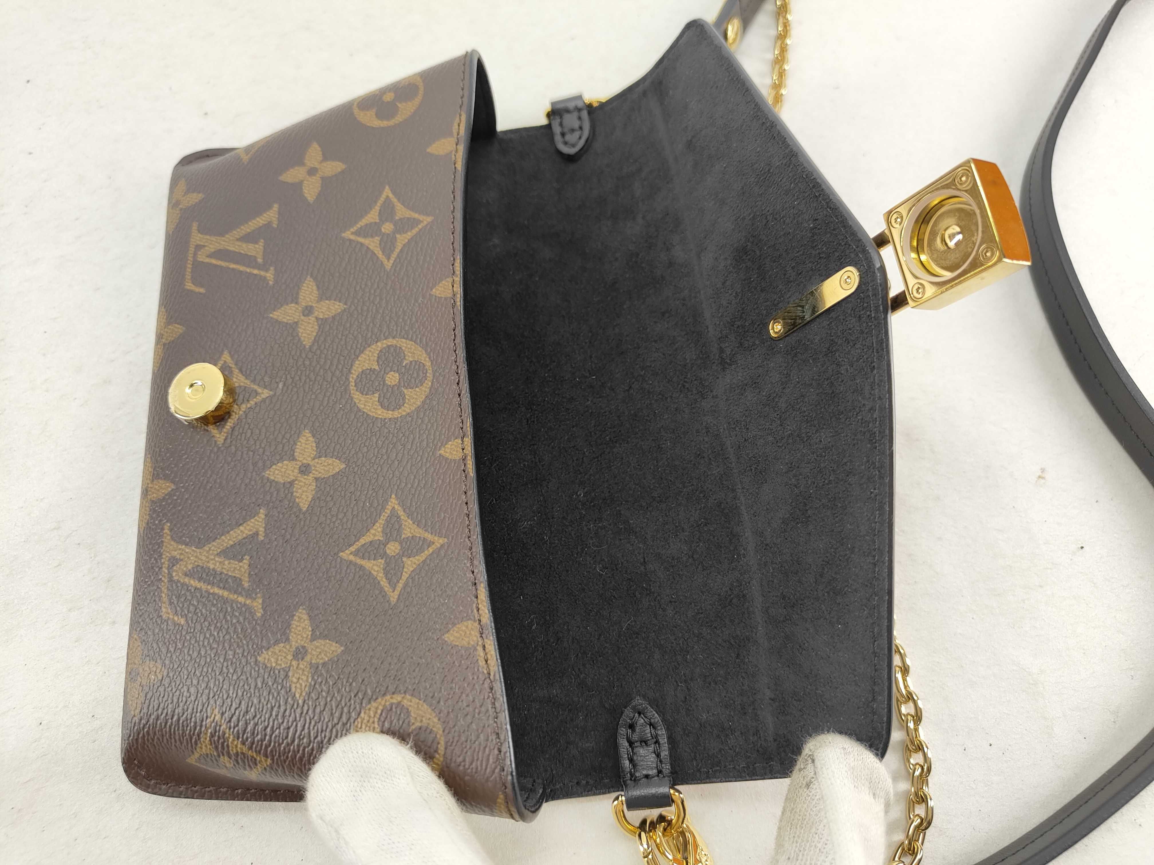 Monogram Padlock-on Strap Shoulder Bag M80559 — view 9