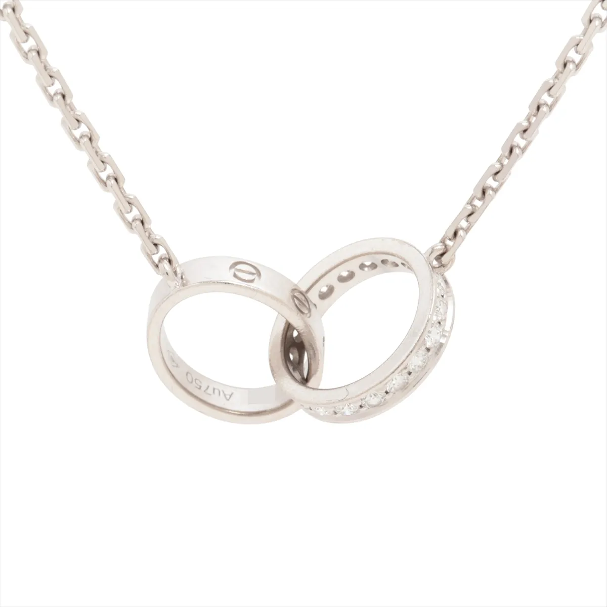 Baby Love Diamond Necklace 750 (WG) 7.2g BAY083