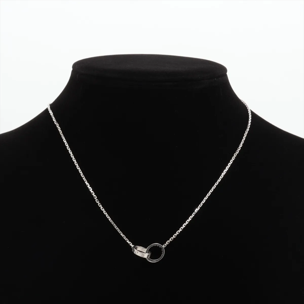 Baby Love Diamond Necklace 750 (WG) 7.2g BAY083 — view 5