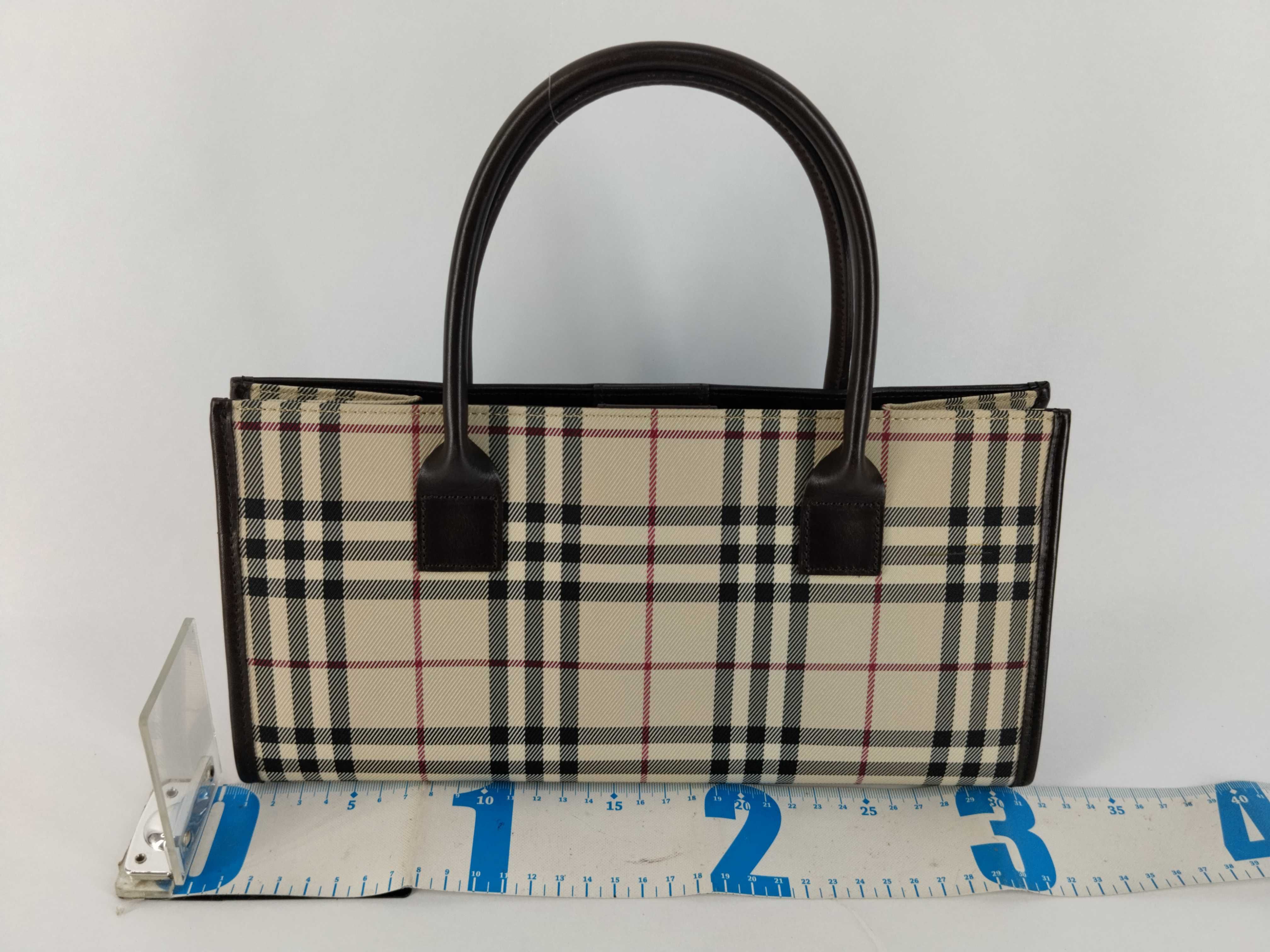 Nova Check Tote Bag Mini Tote Bag — view 2