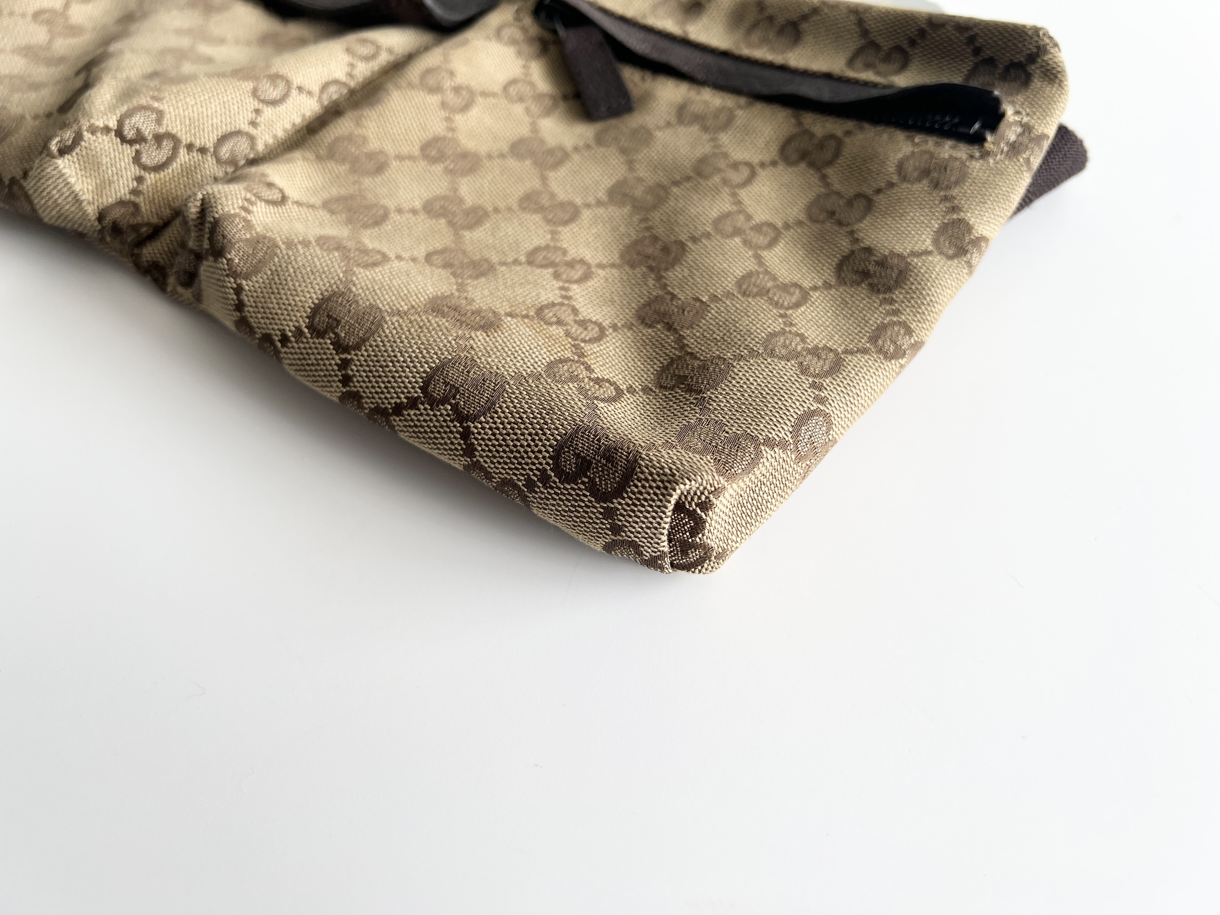 GG Canvas Leather Body Bag Waist Bag Shoulder Bag — view 13