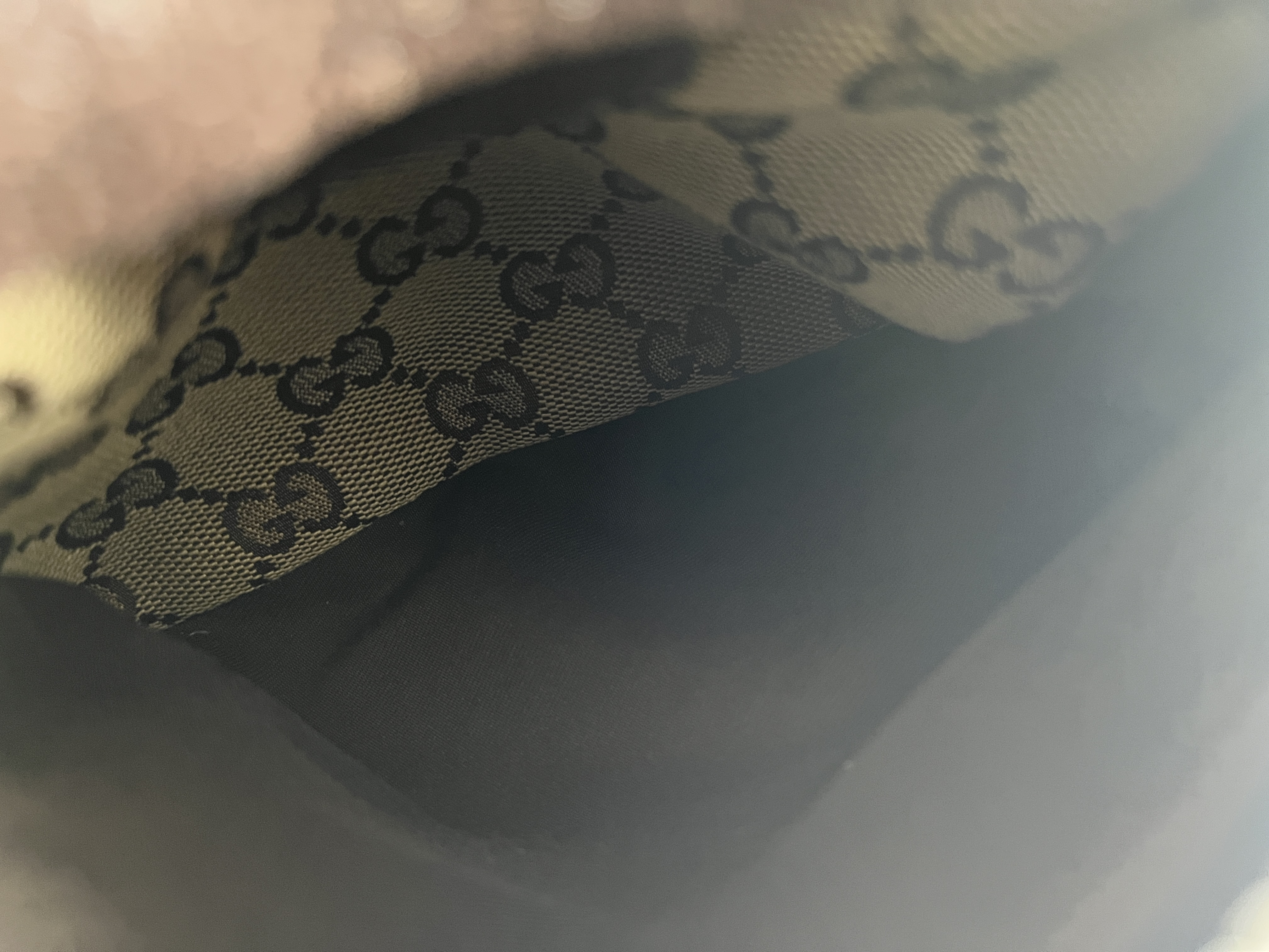 GG Canvas Leather Body Bag Waist Bag Shoulder Bag — view 7