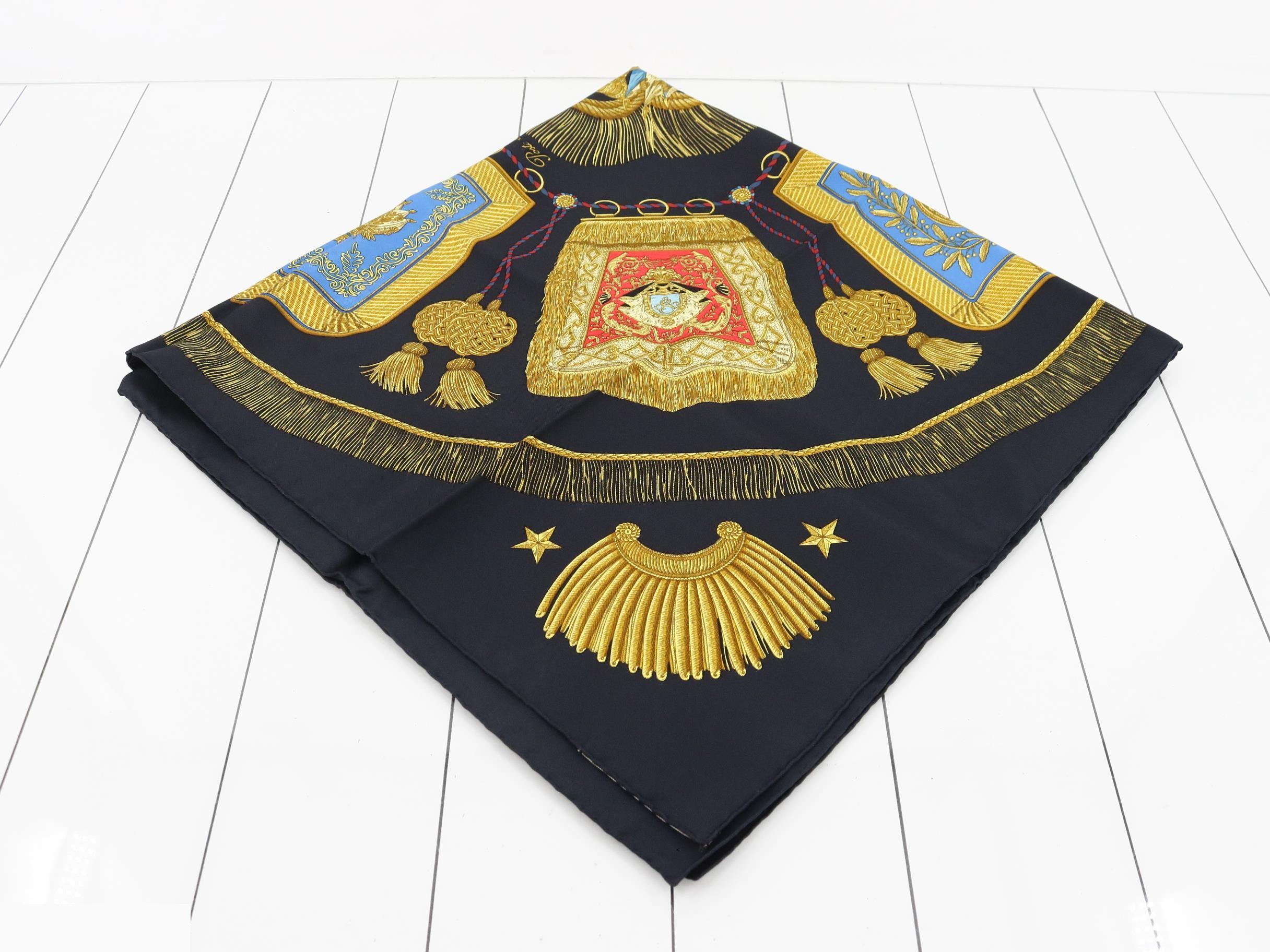 Carre 90 Poste et Cavalerie Scarf — view 2