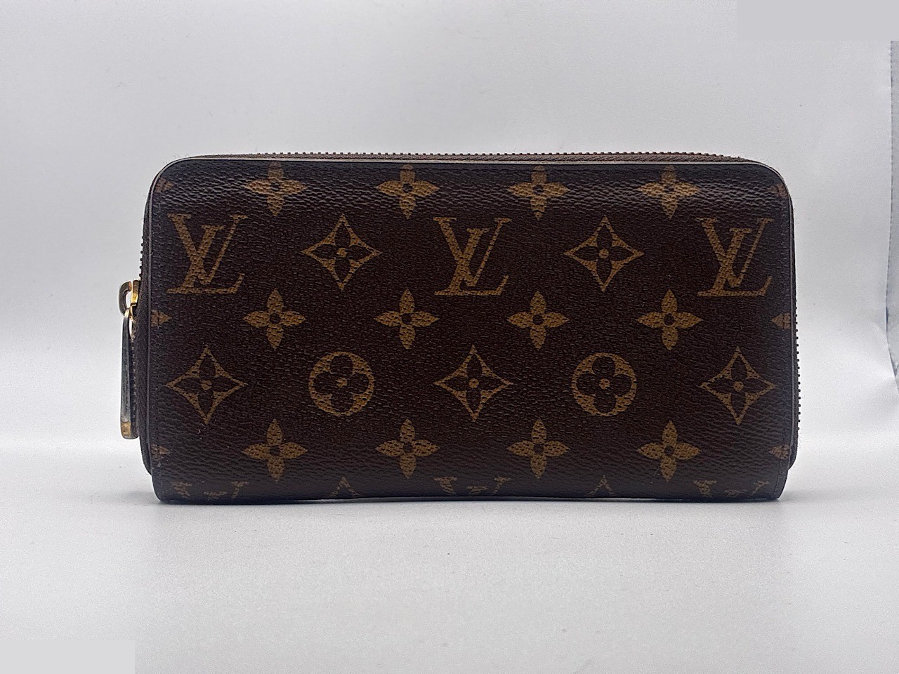 Zippy Wallet Monogram Rose Ballerine