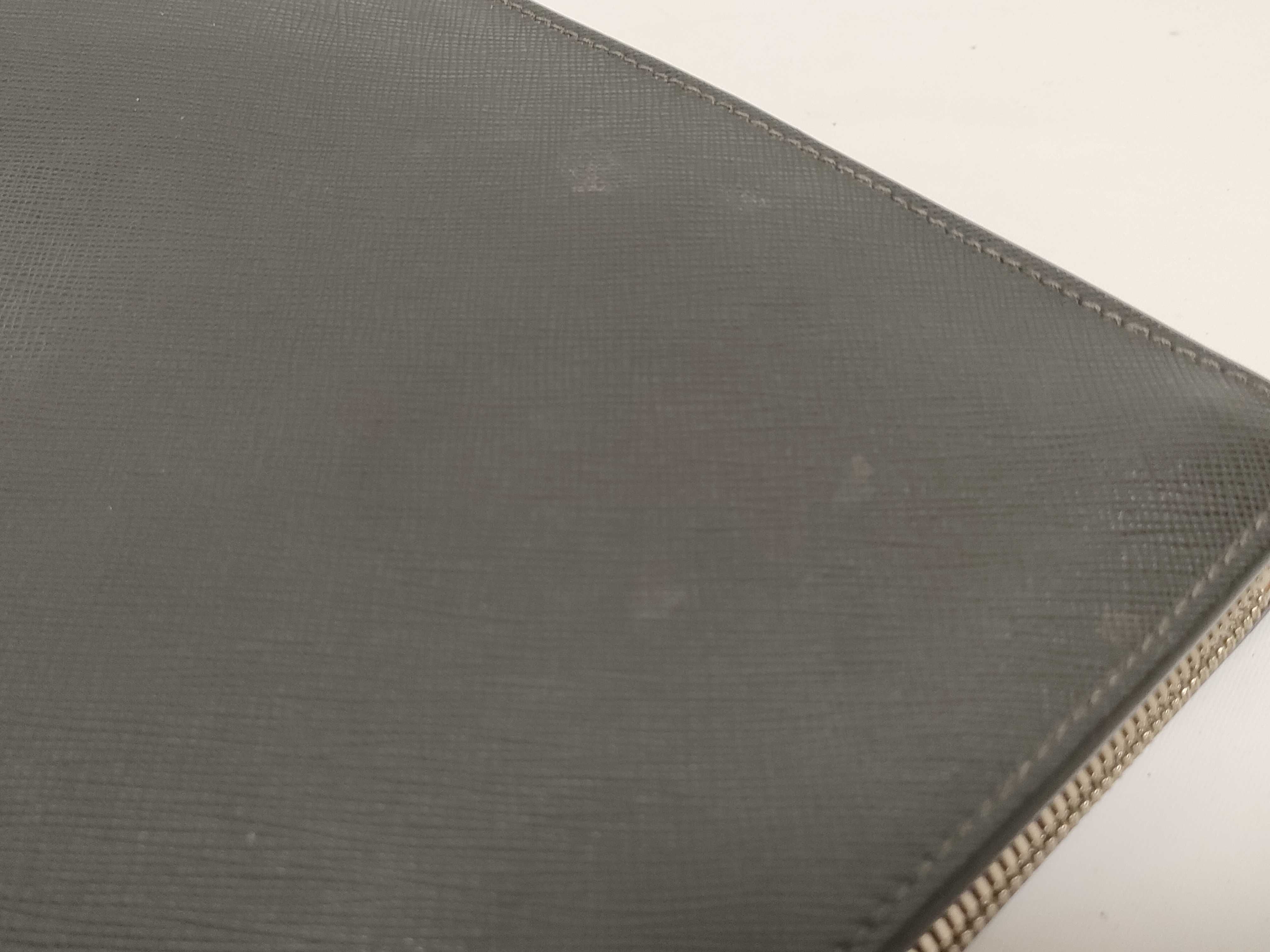 PH - Black Leather Clutch Bag — view 11