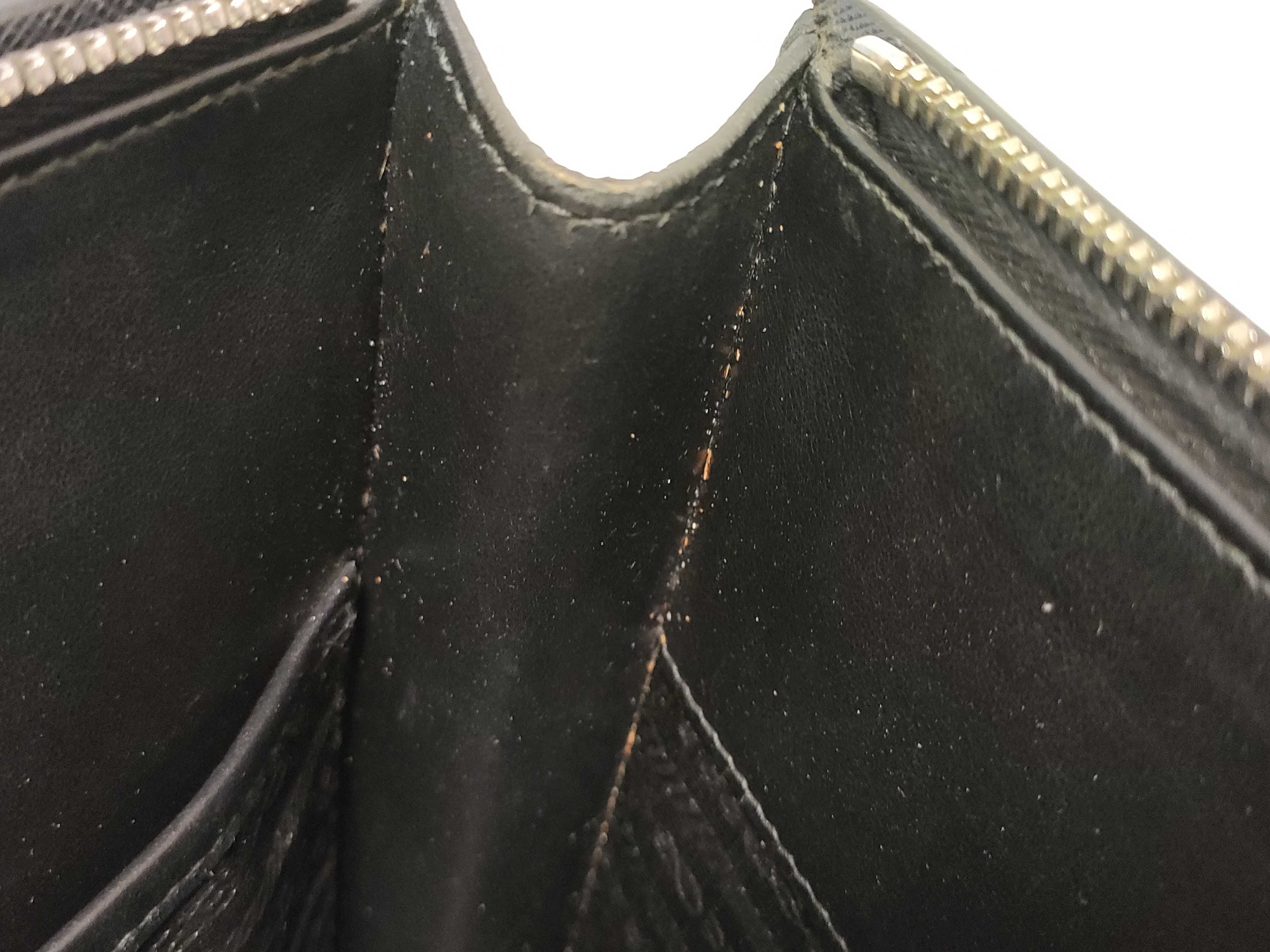 PH - Black Leather Clutch Bag — view 6