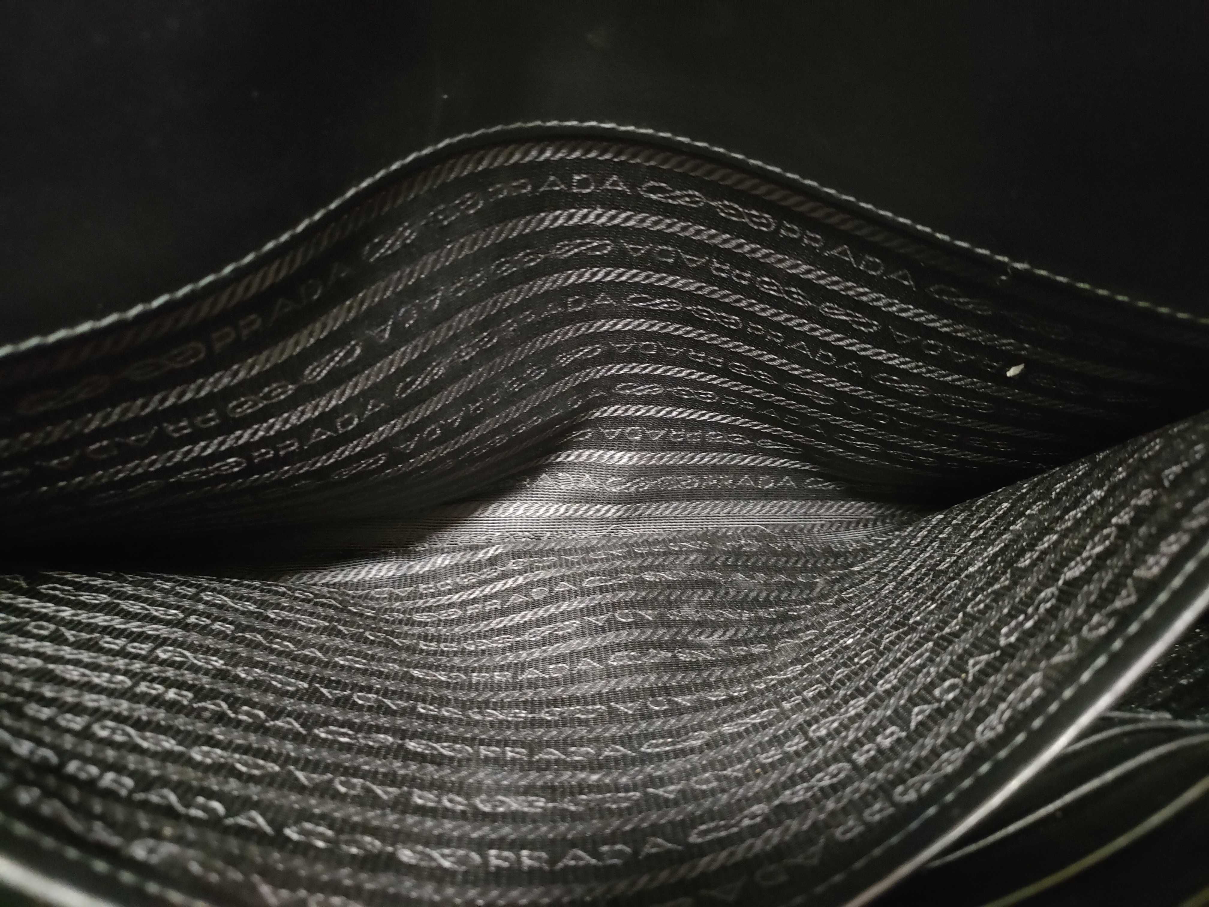 PH - Black Leather Clutch Bag — view 8