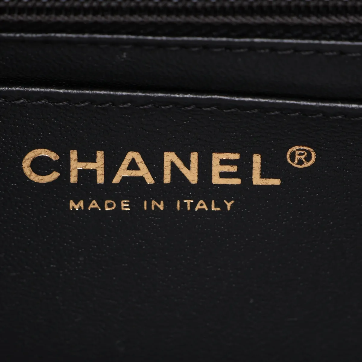 [Individually packaged] Chanel Matelassé 2.55 Mini Leather Single Flap Double Chain Bag, Black with Gold Hardware, H9E6HC25, Random Plate, AS0874 — view 11