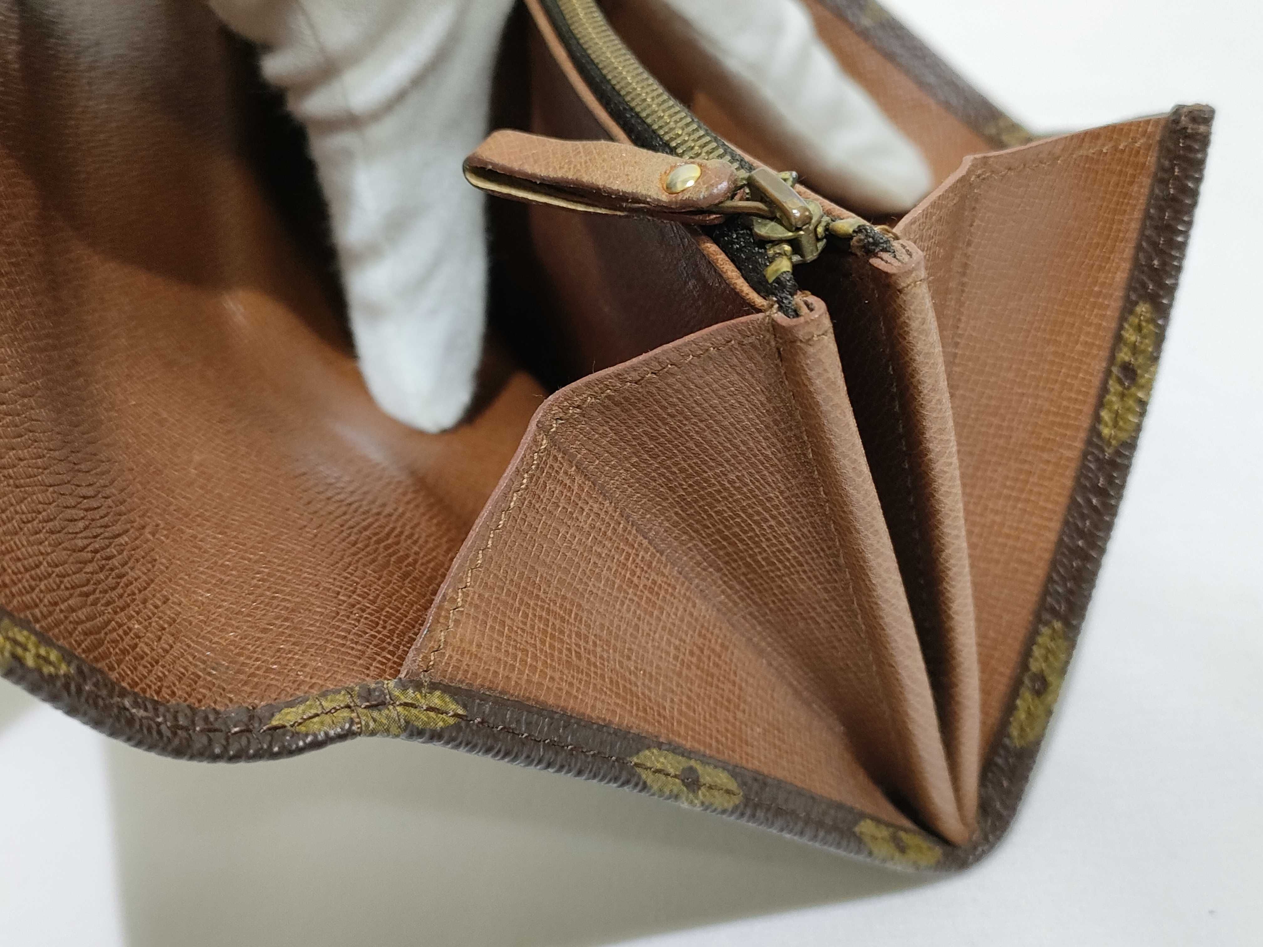 Monogram Louis Vuitton Monogram Long Wallet Pochette Portemonnaie Credit M61724 864AN Wallet — view 15