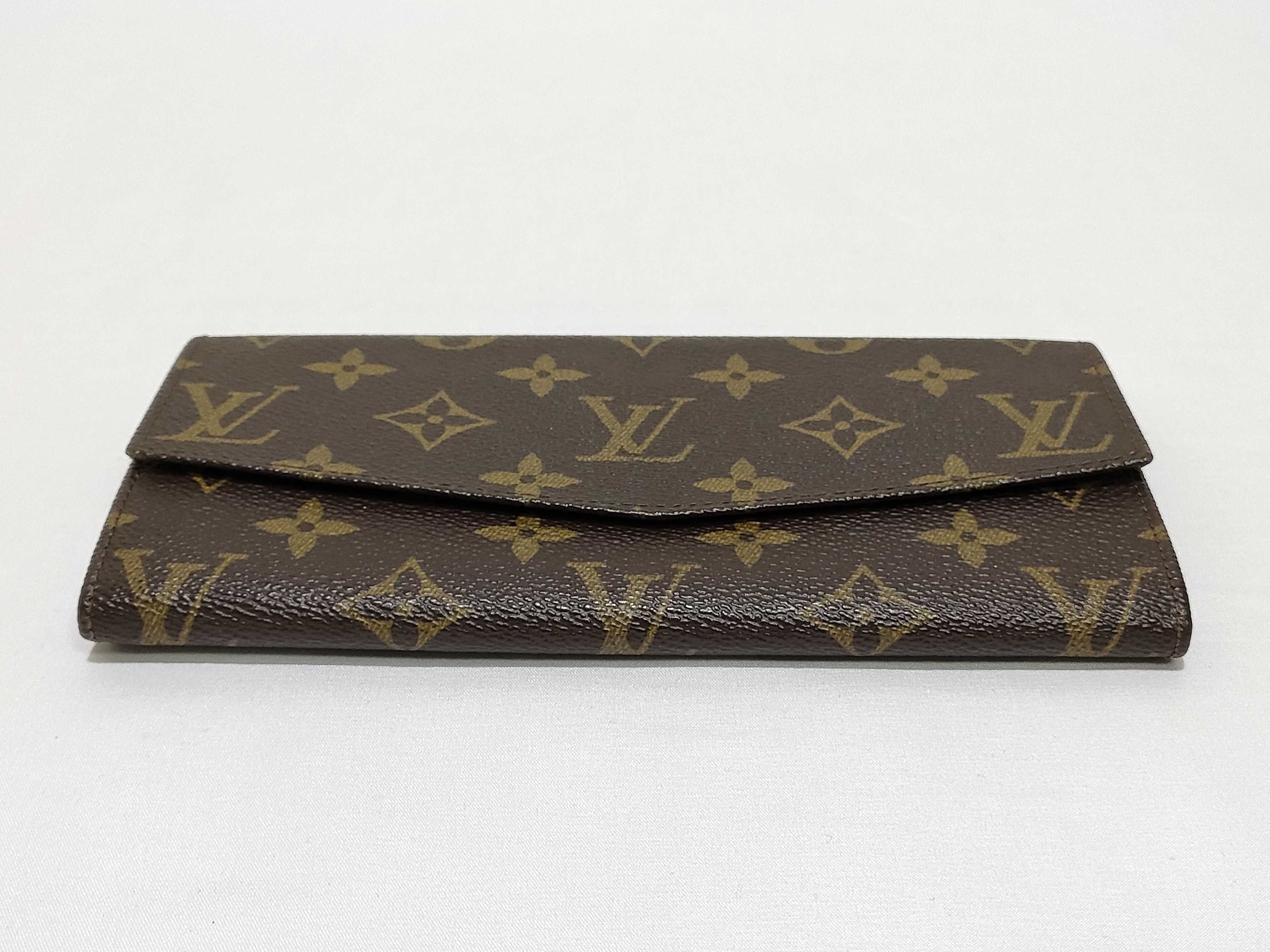 Monogram Louis Vuitton Monogram Long Wallet Pochette Portemonnaie Credit M61724 864AN Wallet — view 3