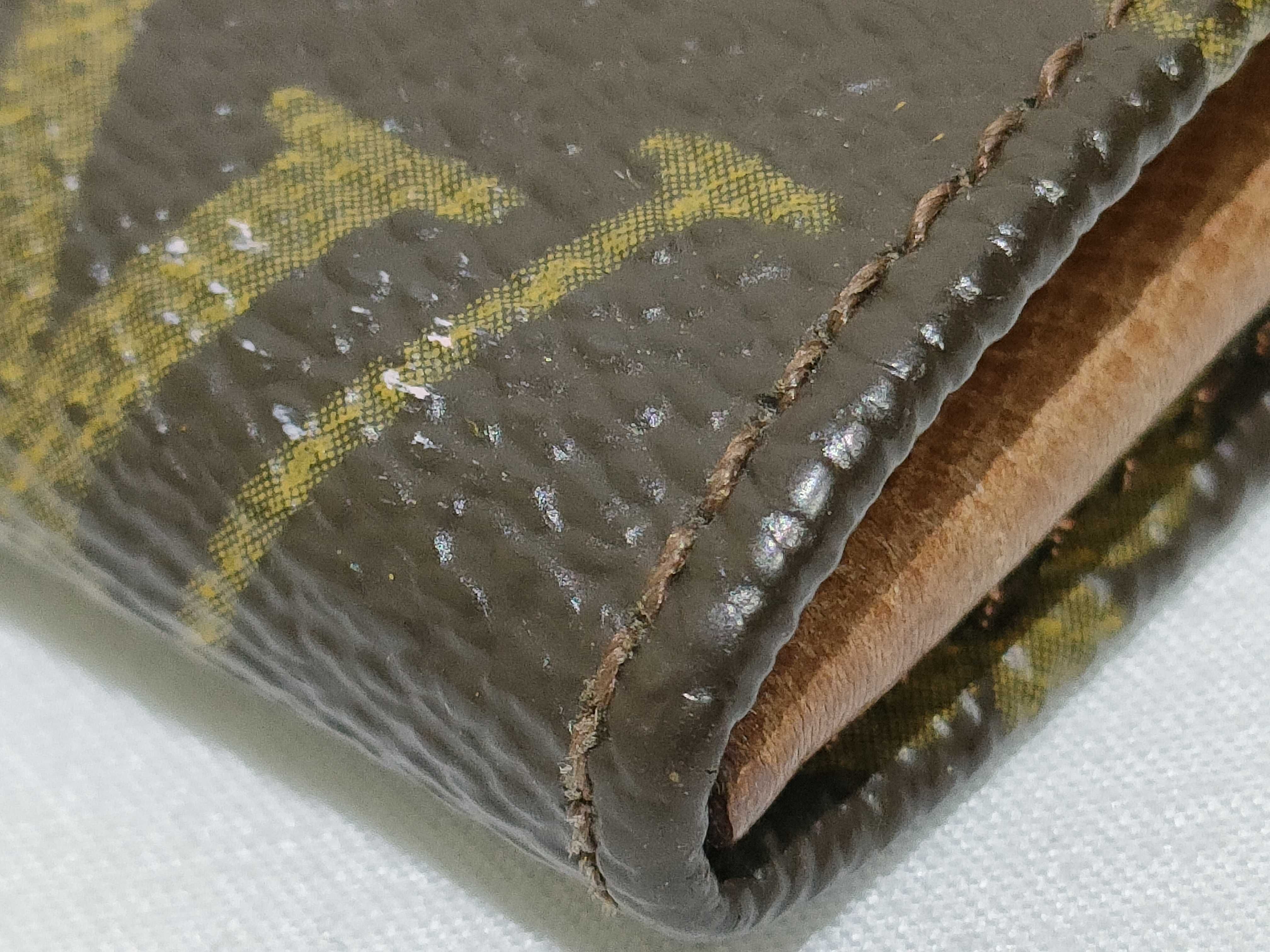 Monogram Louis Vuitton Monogram Long Wallet Pochette Portemonnaie Credit M61724 864AN Wallet — view 4
