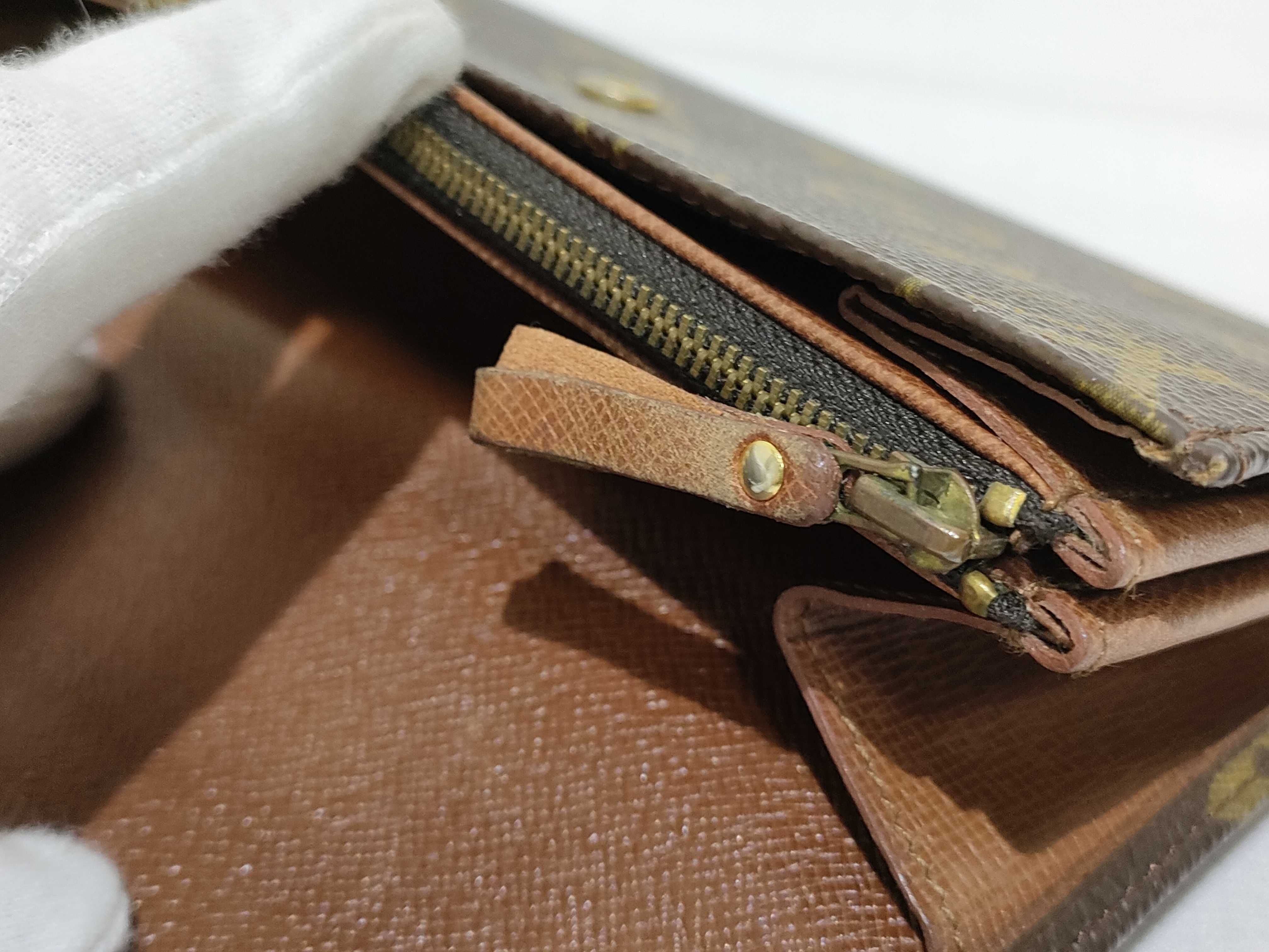 Monogram Louis Vuitton Monogram Long Wallet Pochette Portemonnaie Credit M61724 864AN Wallet — view 8