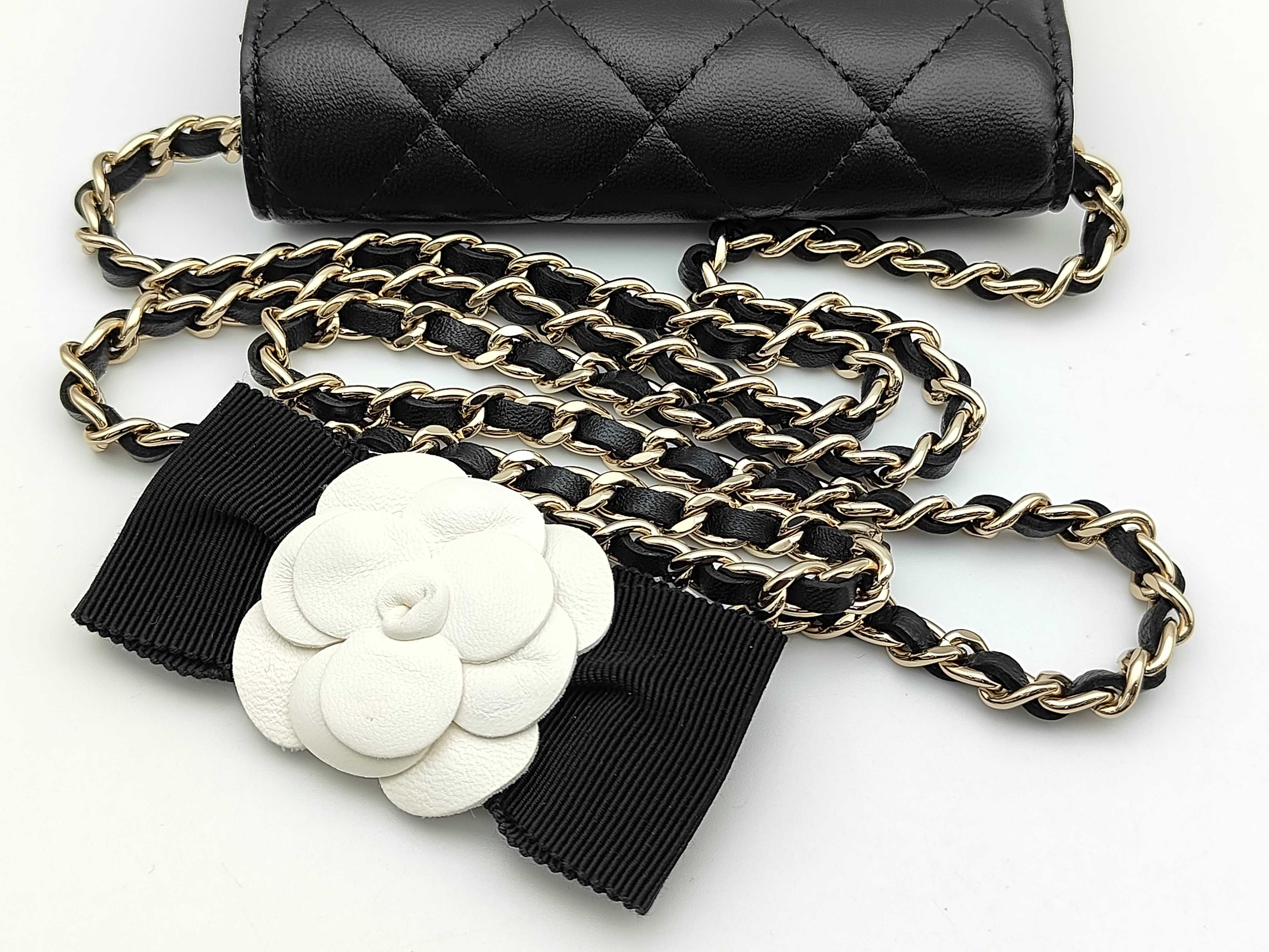 Matelassé Chain Shoulder Bag — view 6