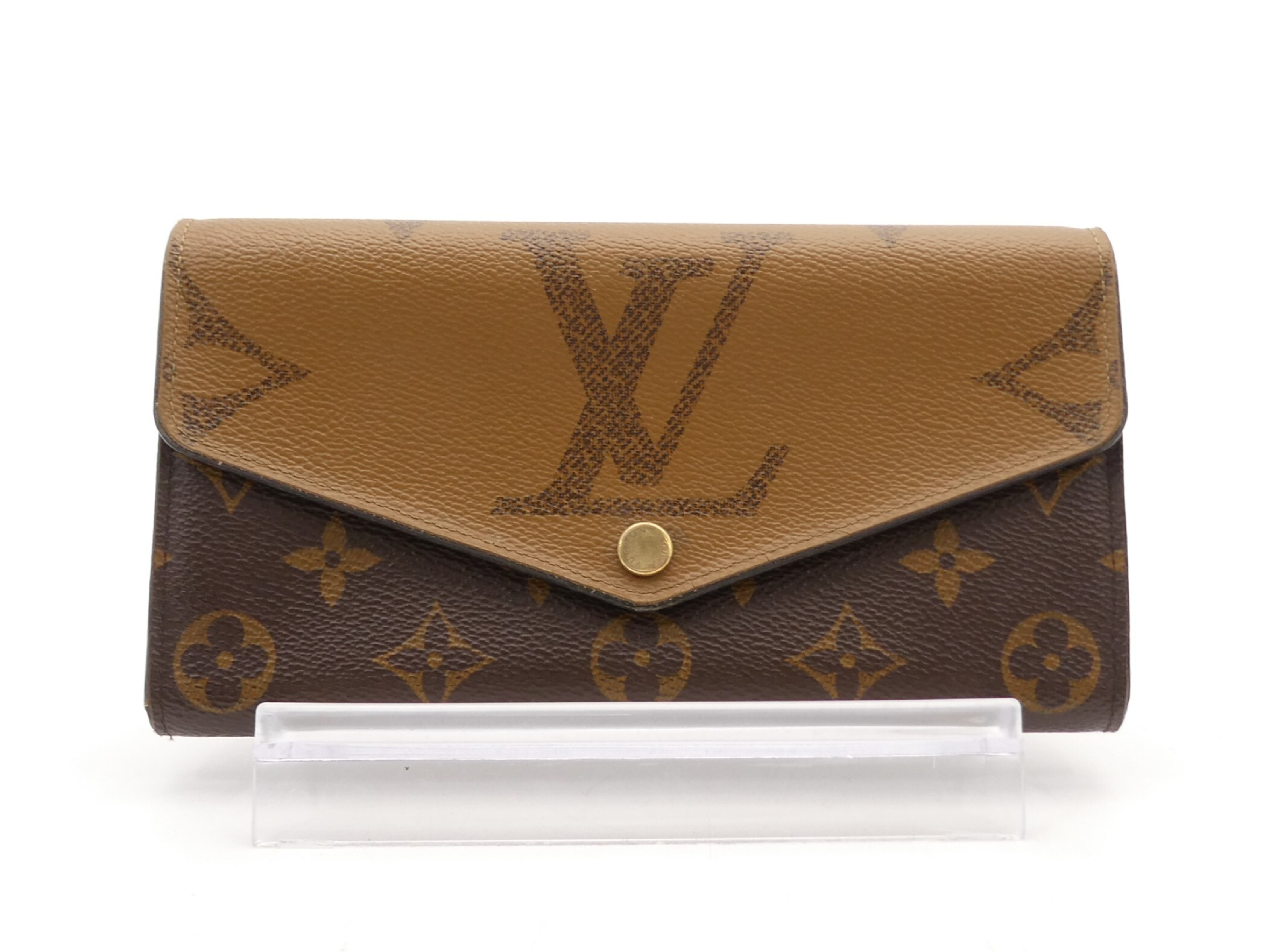 Monogram Giant Reverse Portefeuille Sarah Wallet (IC sensor enabled)