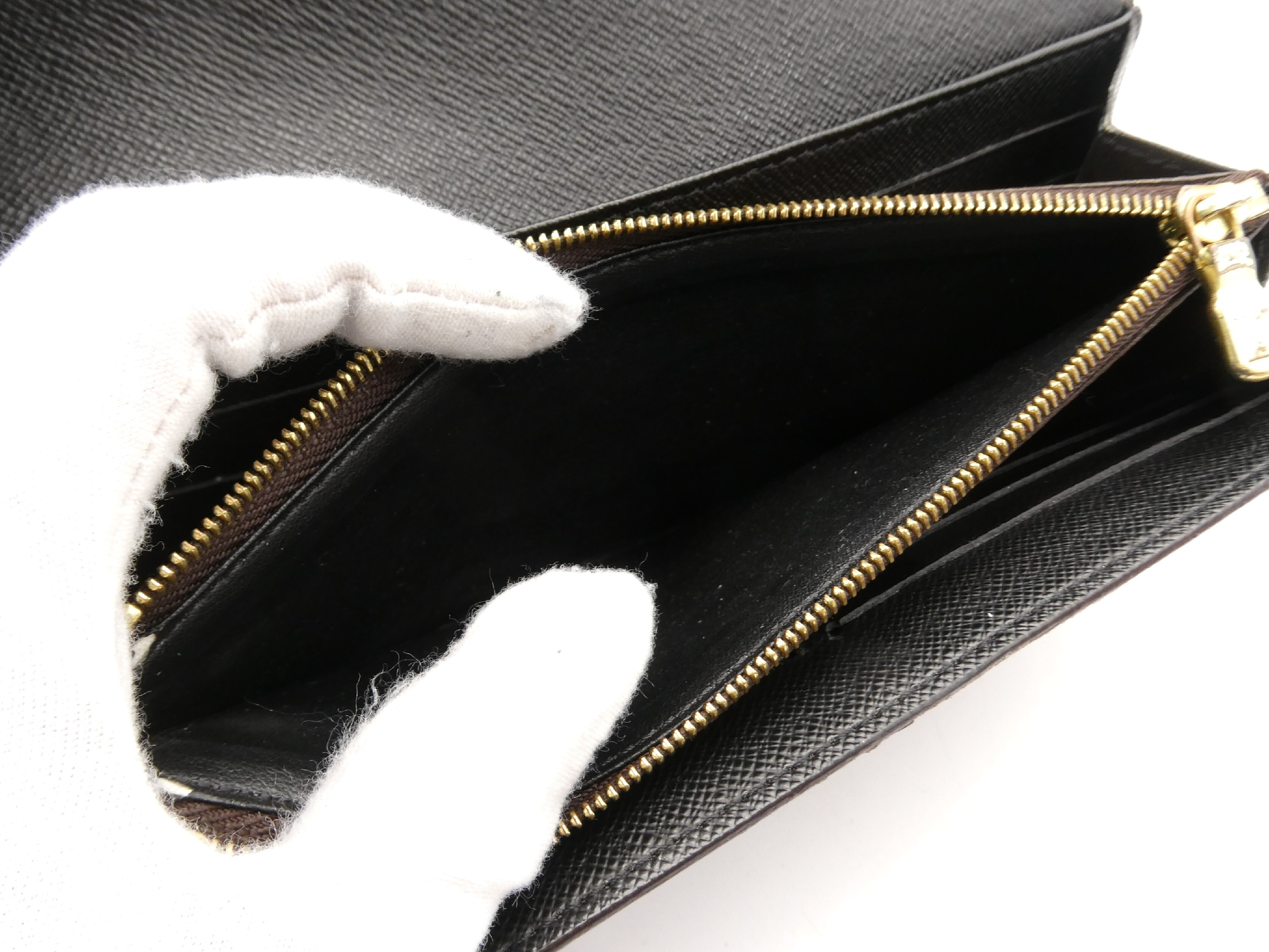Monogram Giant Reverse Portefeuille Sarah Wallet (IC sensor enabled) — view 7