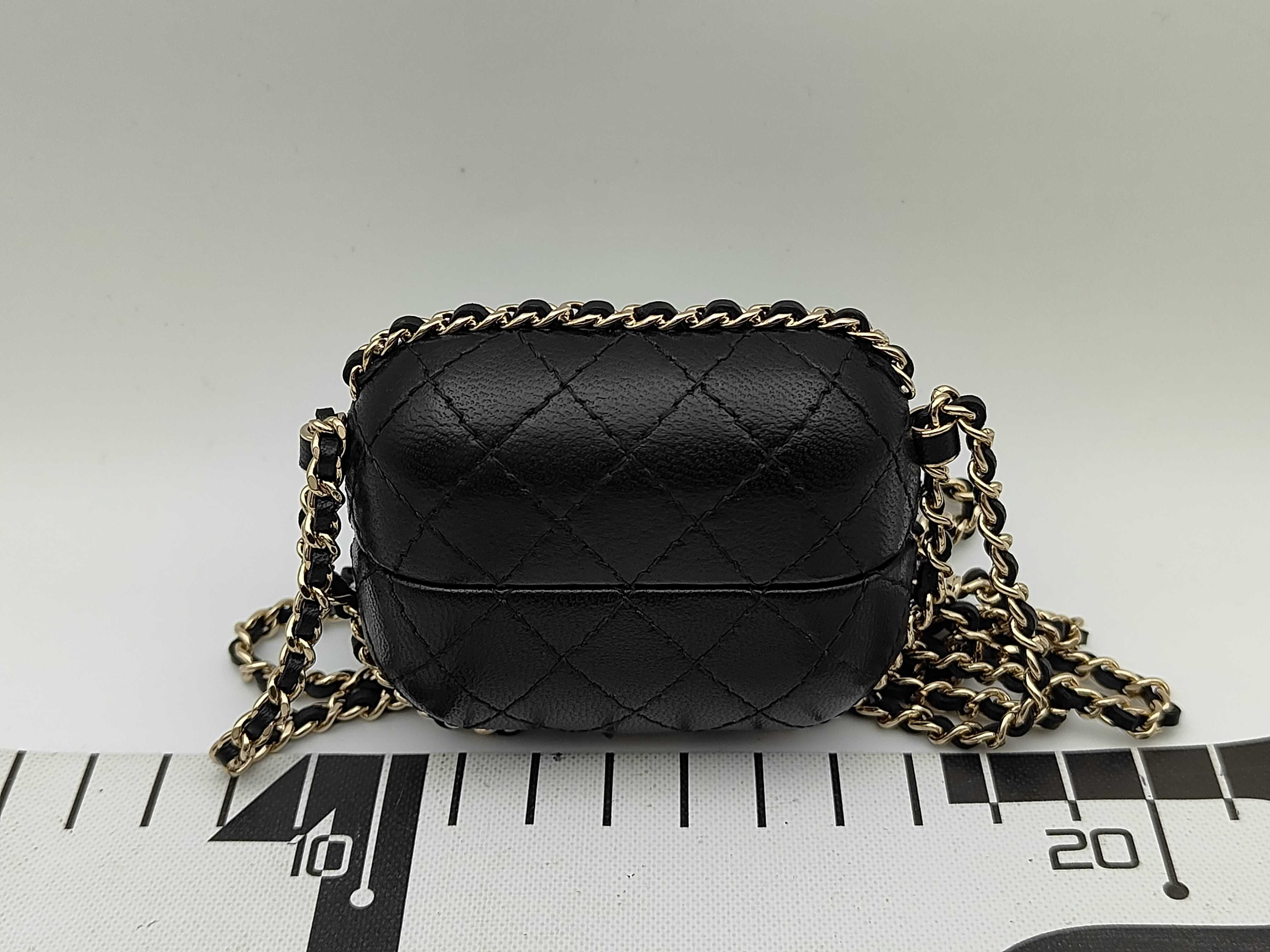 A4646123 Matelassé Lambskin AirPods Case and other accessories — view 2