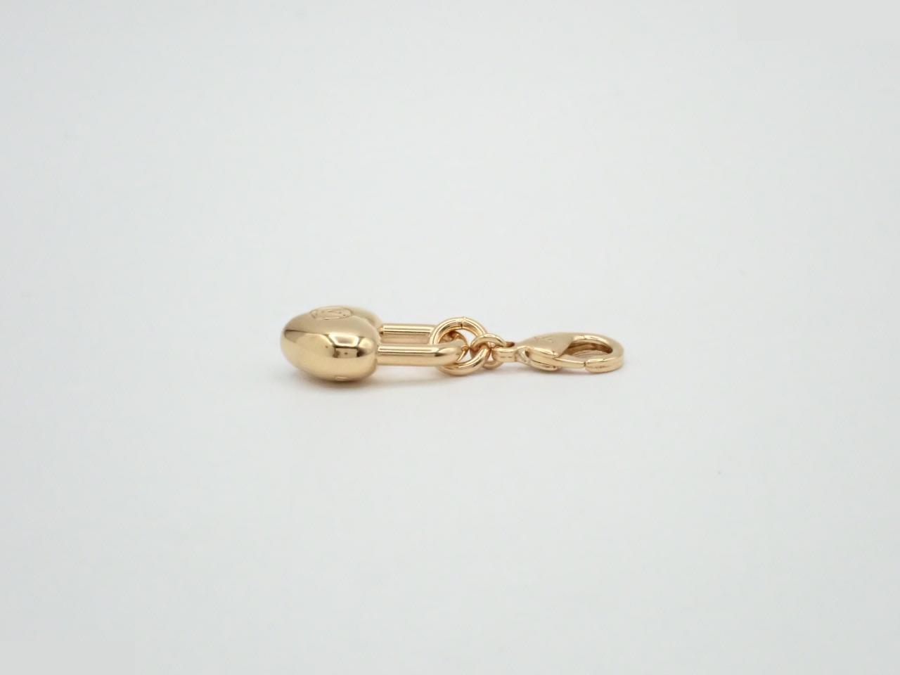 M04275 LV Charm Padlock Heart — view 3