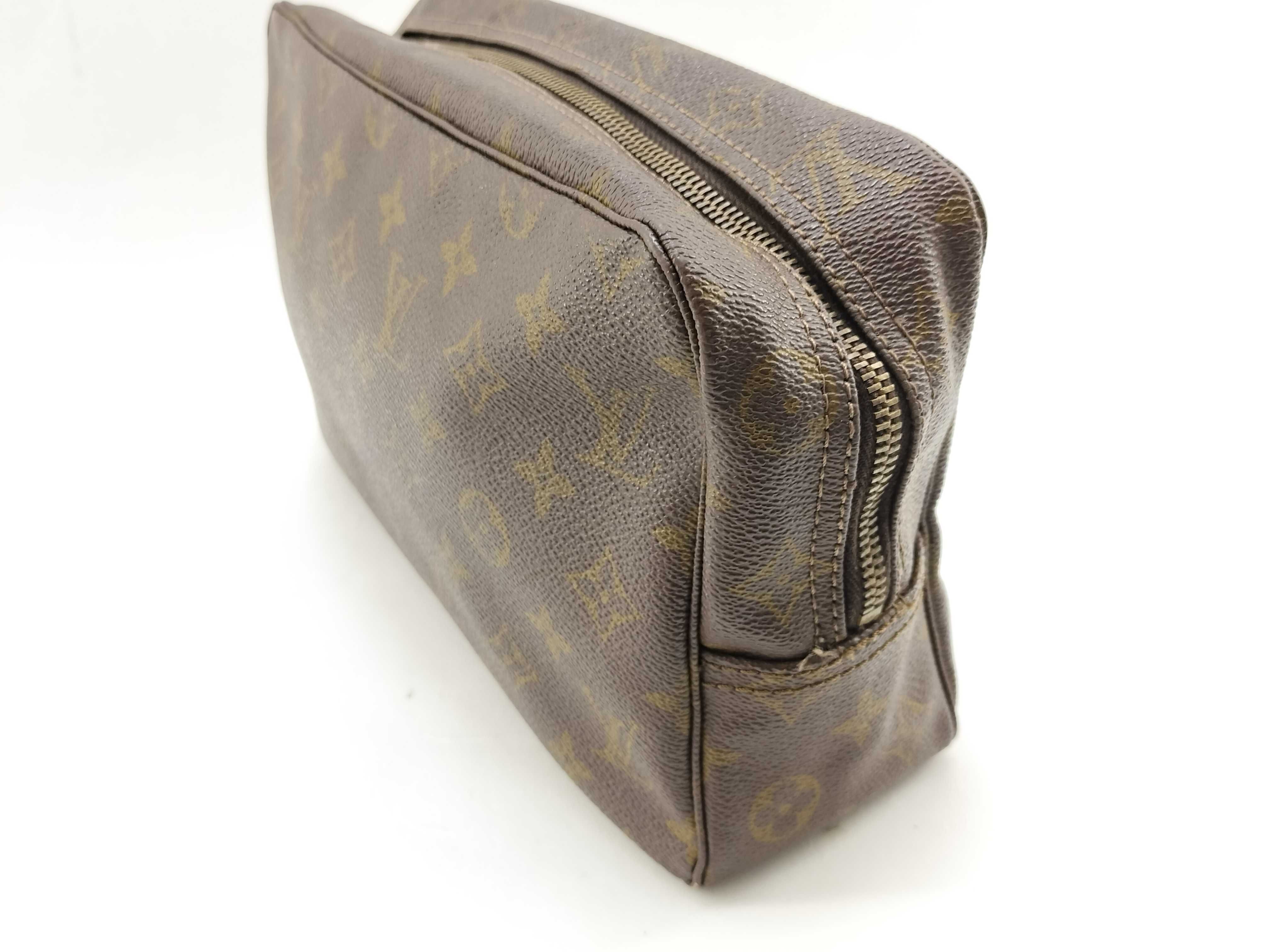 Monogram LV Louis Vuitton Trousse Toilette 28 Pouch — view 7