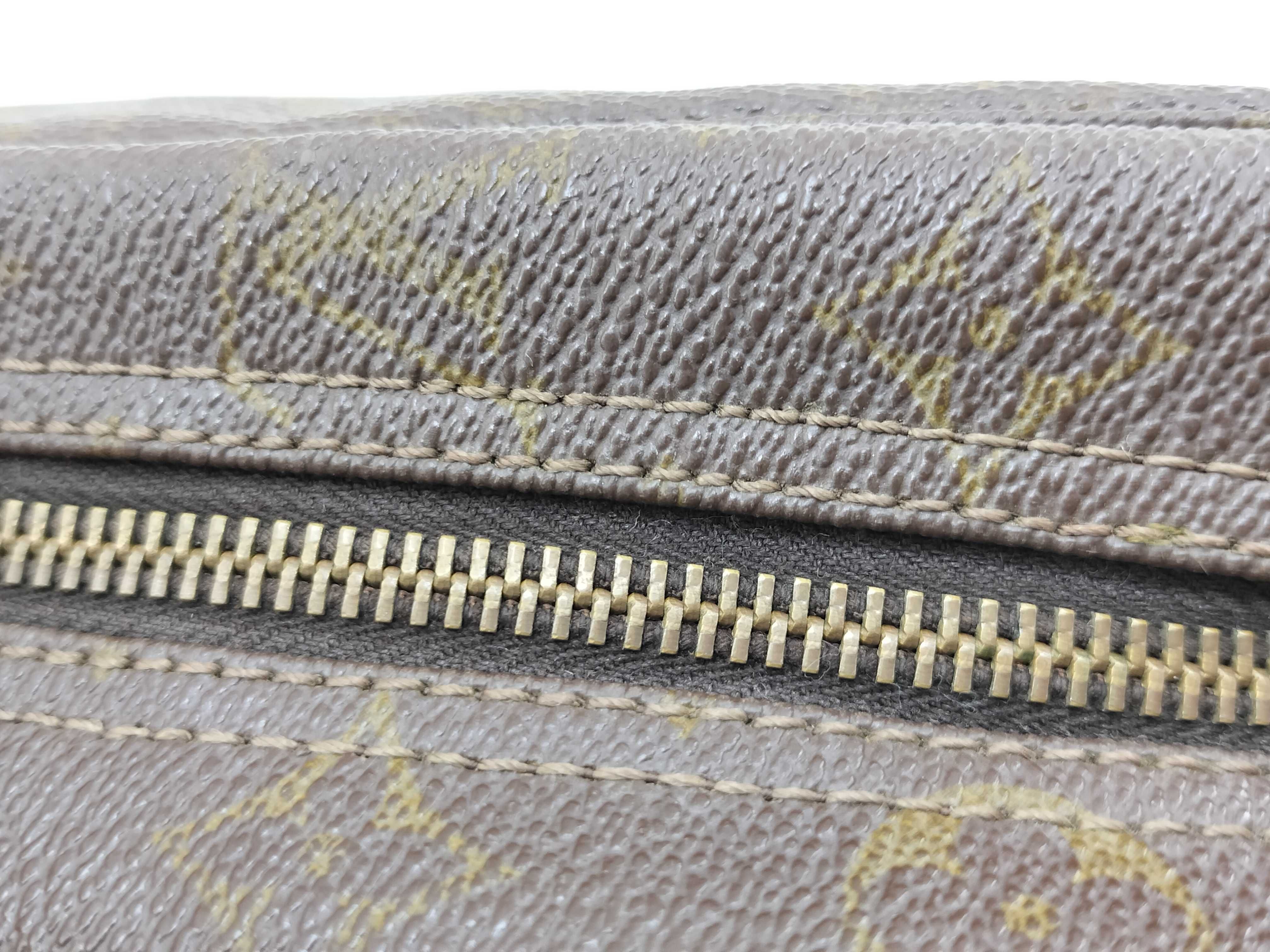 Monogram LV Louis Vuitton Trousse Toilette 28 Pouch — view 8